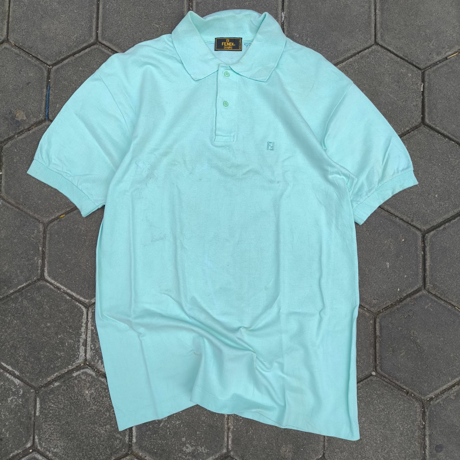 Fendi Fendi polo shirt built up Size US M / EU 48-50 / 2 - 1 Thumbnail