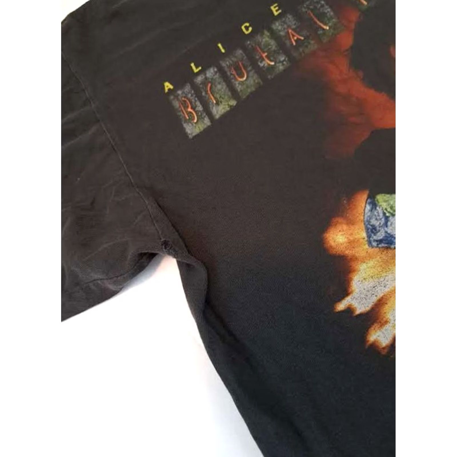 Vintage VINTAGE Alice Cooper Brutal Planet Tour T-Shirt size Medium All Sport Black Music 2001 Mens Size US M / EU 48-50 / 2 - 3 Thumbnail