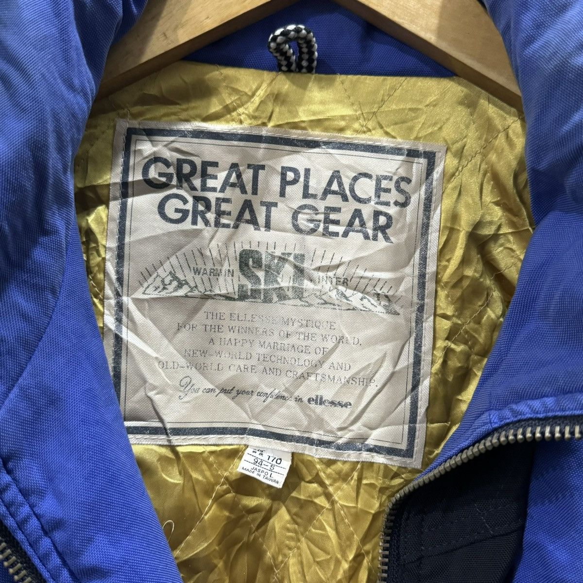 Ellesse Vintage Distressed Ellesse×Goldwin Ski Jacket Size US L / EU 52-54 / 3 - 6 Thumbnail