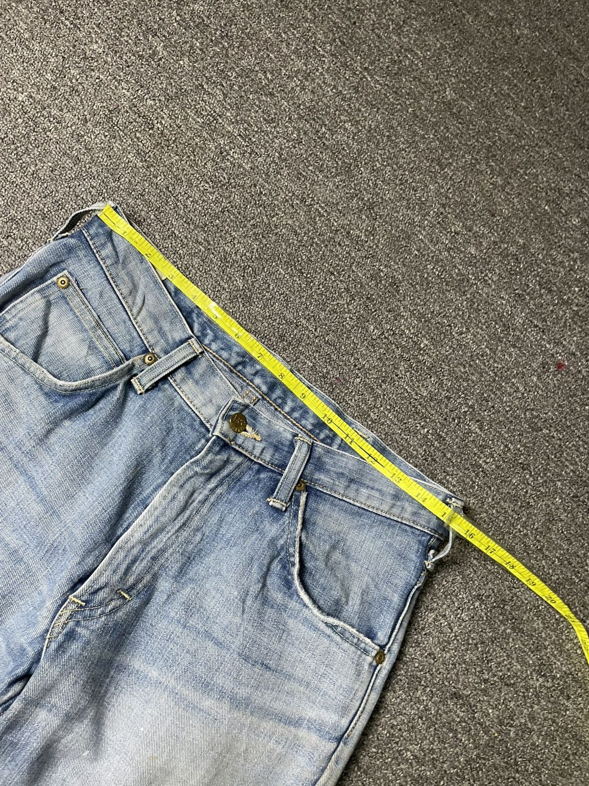 Lee × Vintage Vintage LEE x American Riders Distressed Denim (103) Size US 30 / EU 46 - 4 Thumbnail