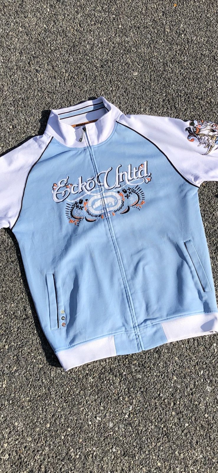 Ecko Unltd. Vintage Ecko Unltd Sexy Women Skull Ed Hardy Like Jacket Size US XXL / EU 58 / 5 - 2 Thumbnail