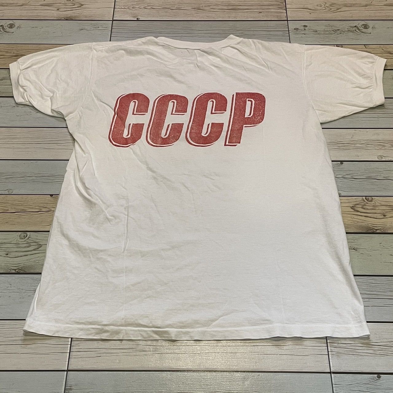 Vintage Rare Vintage 90’s Mikhail Gorbachev CCCP President Political Size US L / EU 52-54 / 3 - 3 Thumbnail