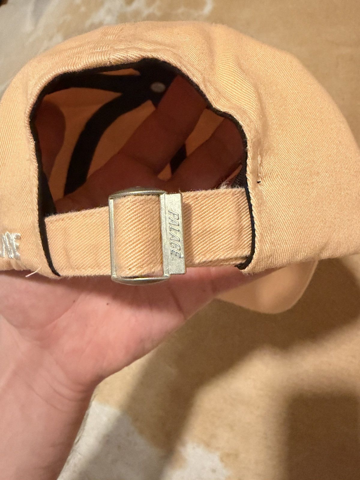 Palace Palace 6-Panel Hat Peach 🍑 NWOT Size ONE SIZE - 7 Thumbnail