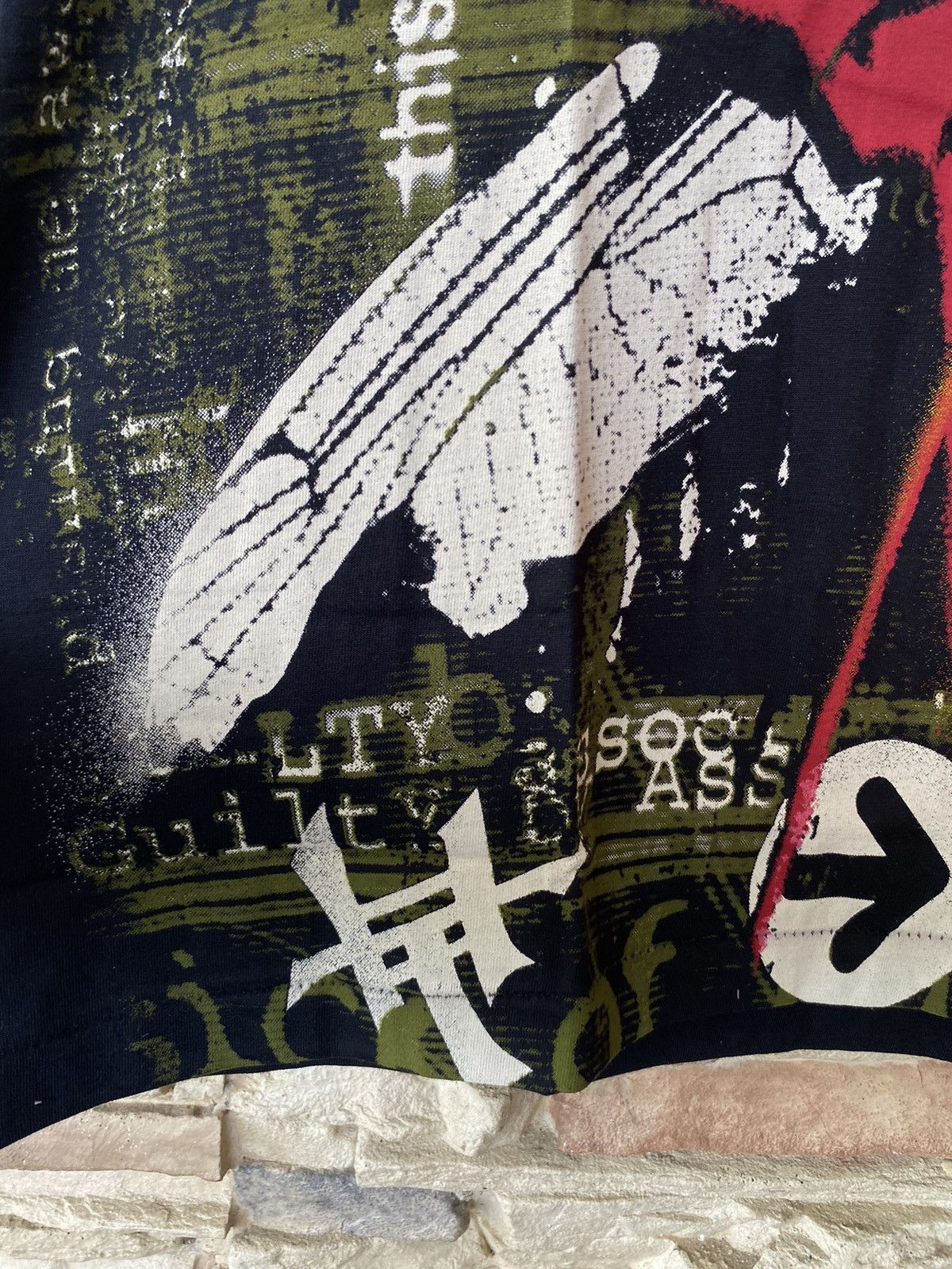 Band Tees Linkin Park Hybrid Theory Band AOP OVP Fullprint Tees Size US L / EU 52-54 / 3 - 9 Thumbnail