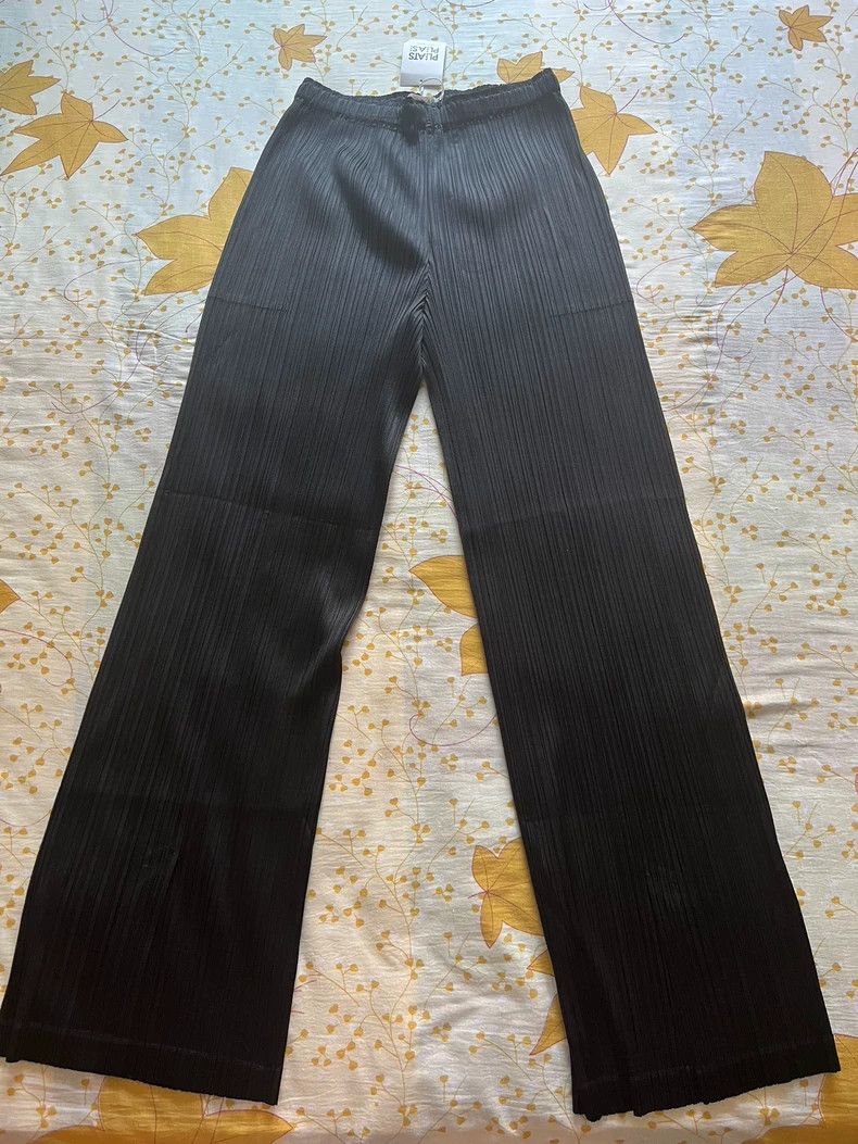 Issey Miyake issey miyake size:5 Black straight-leg trousers 2506-Nexta Size US 26 / EU 42 - 1 Thumbnail