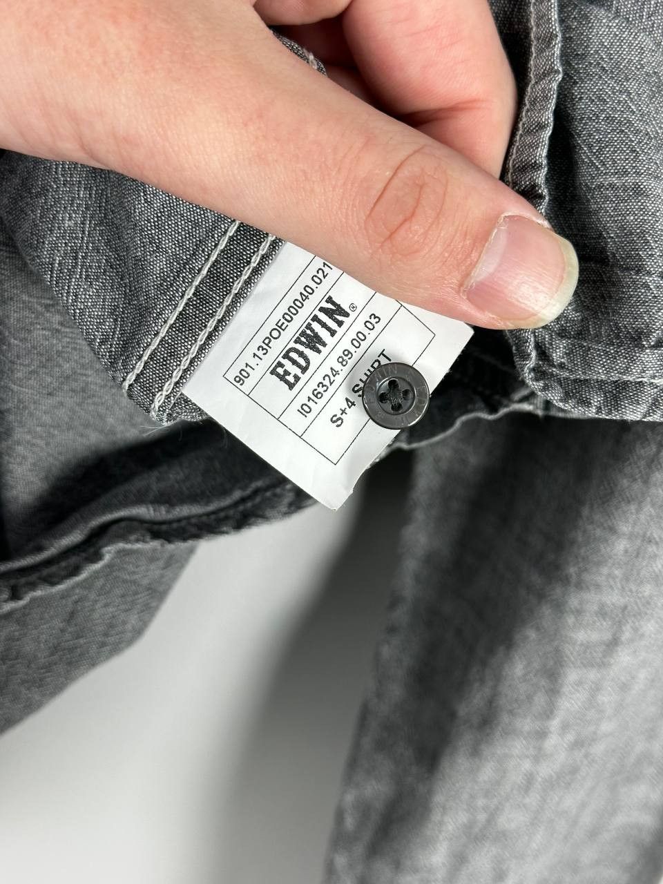 Edwin Edwin Surplus Japanese Denim Heavyweight Shirt Size US L / EU 52-54 / 3 - 11 Thumbnail