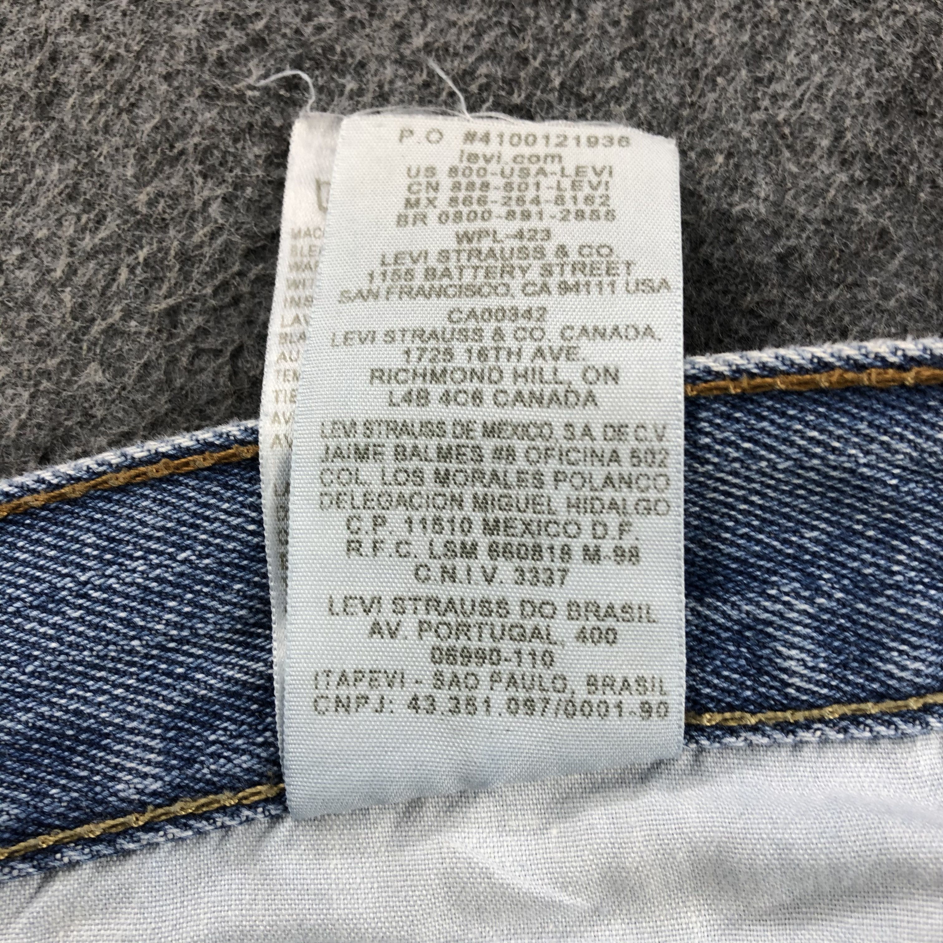 Levi's Vintage Light Wash Levis 550 Jeans-J2115 Size US 34 / EU 50 - 11 Thumbnail