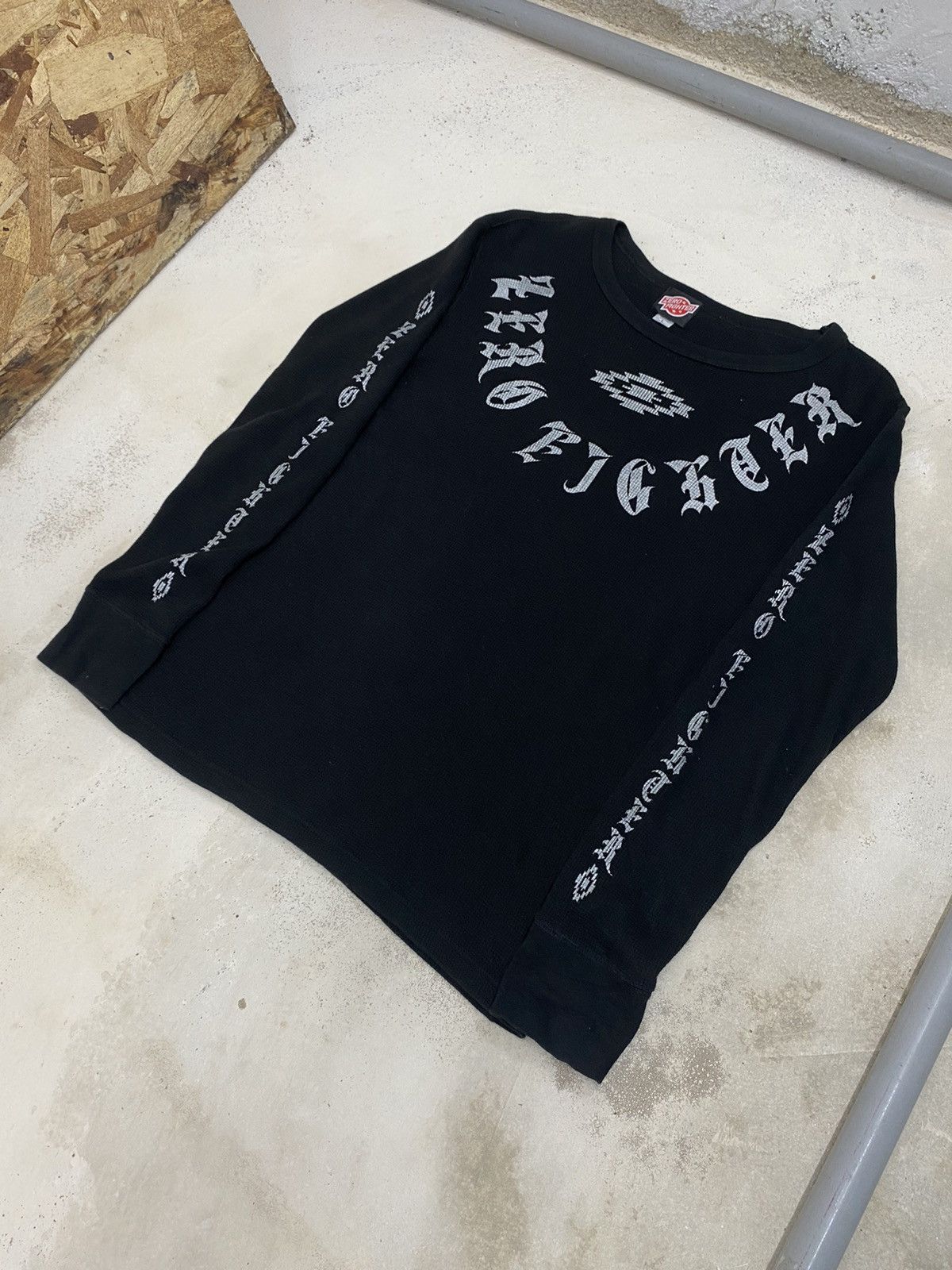 If Six Was Nine × Japanese Brand × Le Grande Bleu (L.G.B.) Zero Fighter Japan Art Font Necklace Logo Of Chevrolet Size US M / EU 48-50 / 2 - 4 Thumbnail