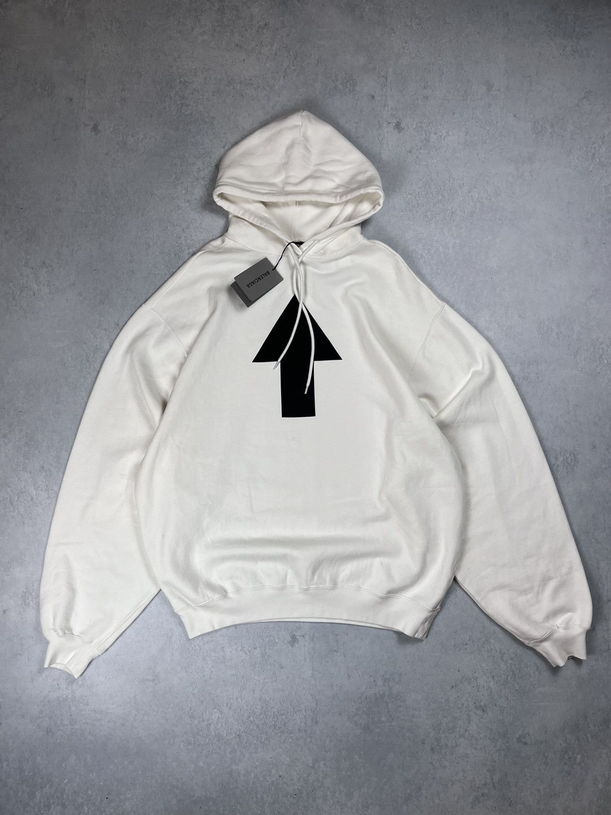 Balenciaga RARE BALENCIAGA ARROW WIFI HOODIE Size US S / EU 44-46 / 1 - 1 Thumbnail