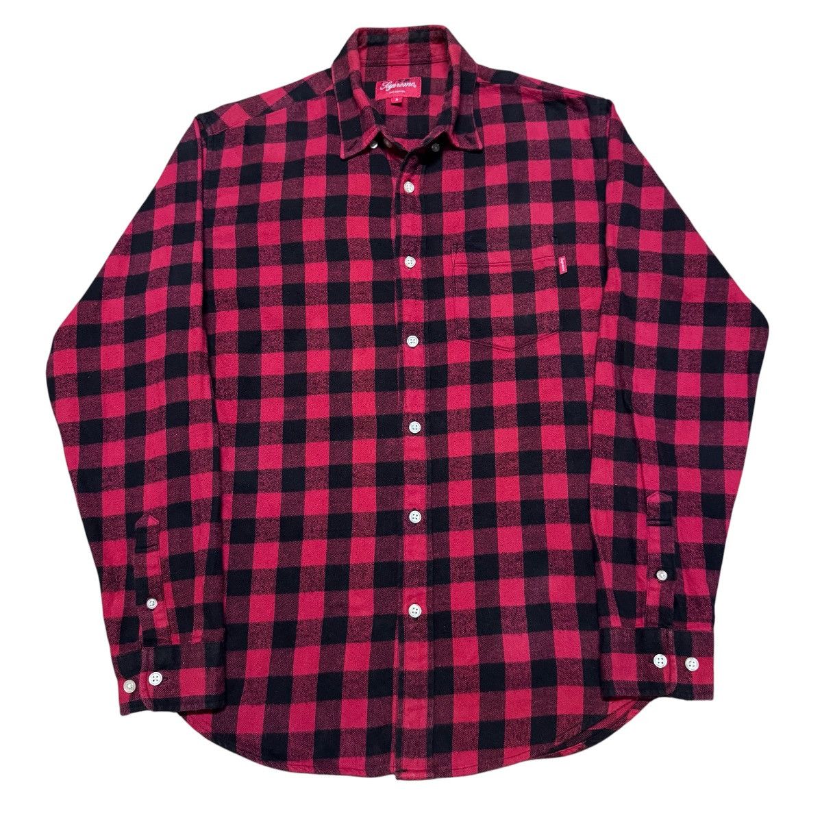 Supreme Supreme Tray Jacquard S/S Shirt Red Small SHIPS ASAP | Grailed
