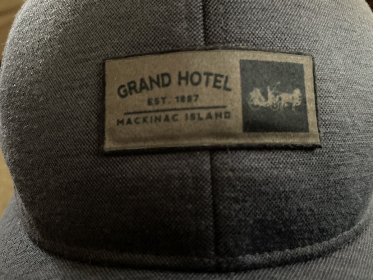 Other Mackinac Island Grand Hotel hat cap 1887 Michigan BLUE 🎠🏨 🇺🇸 Size ONE SIZE - 3 Thumbnail