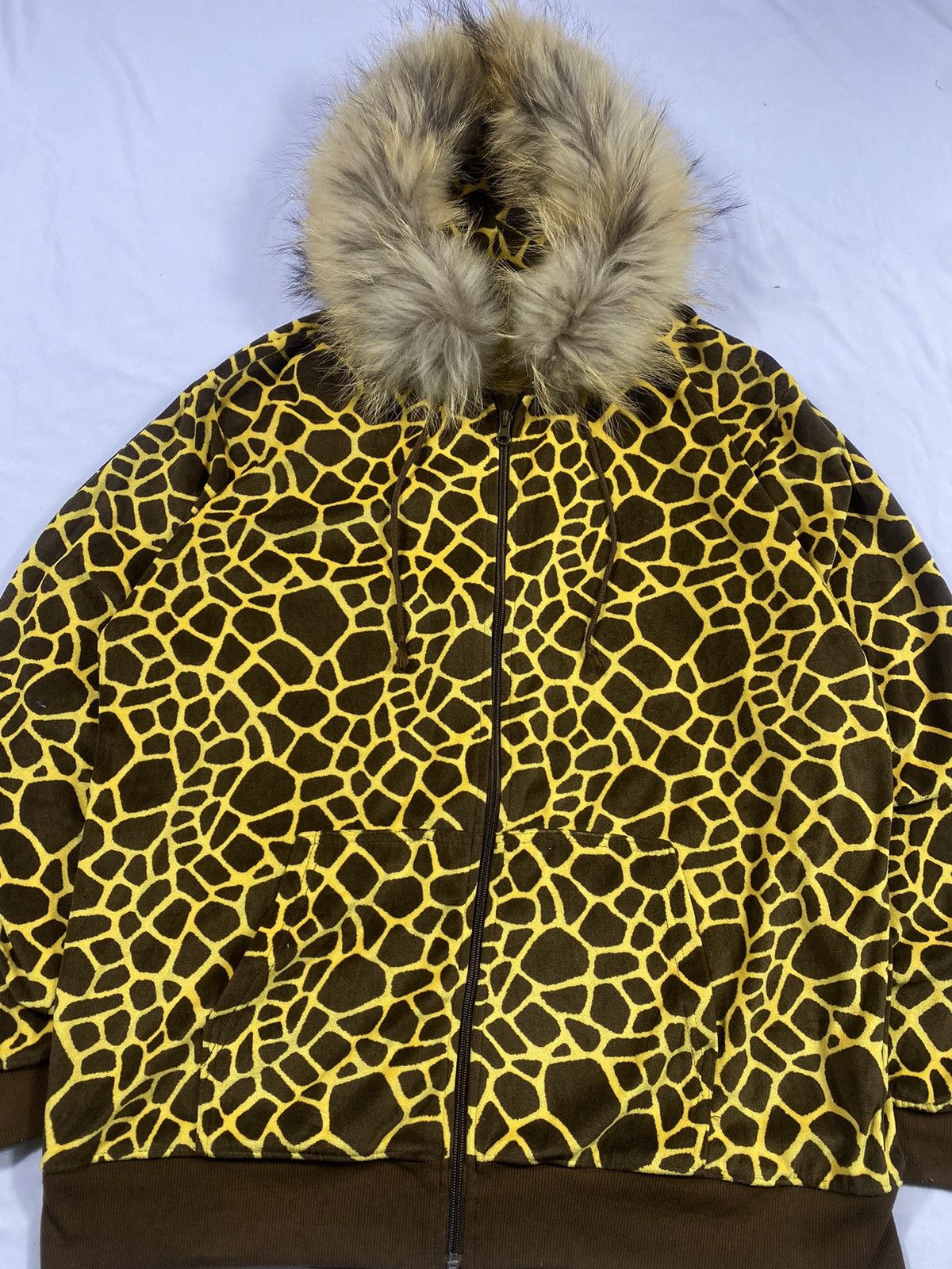 14th Addiction Japanese Unknow Leopart fur zip hoodie lgb ifsix style Size US L / EU 52-54 / 3 - 5 Thumbnail