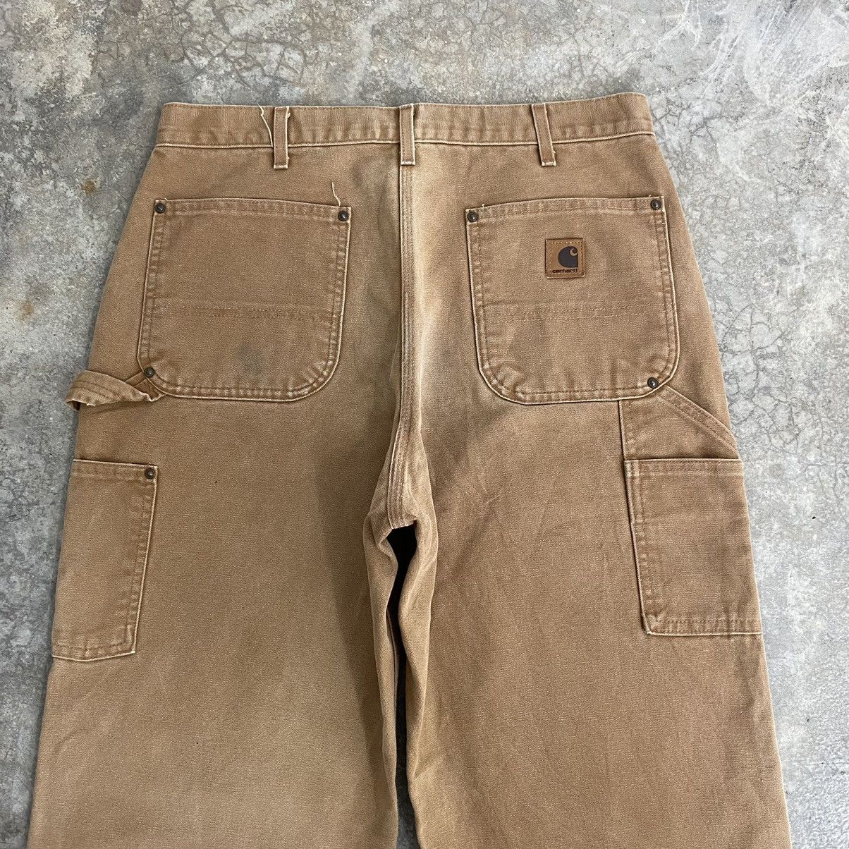 Carhartt Vintage Carhartt Double Knee Tan Carpenter Work Pants Size US 34 / EU 50 - 19 Thumbnail