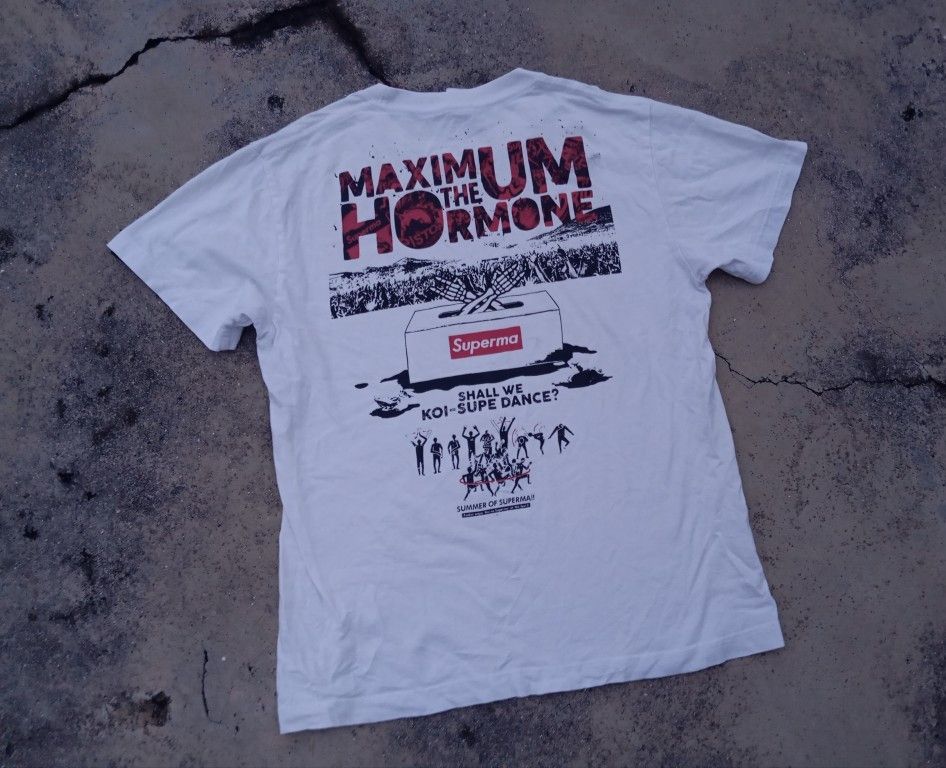 Japanese Brand Maximum The Hormone 💥 Tshirt Band Hardcore Metal 🎸🗣️ Size US M / EU 48-50 / 2 - 3 Thumbnail
