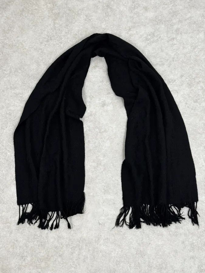 Roberto Cavalli 2000s Roberto Cavalli Leopard Print Effect Wool Scarf Size ONE SIZE - 1 Thumbnail