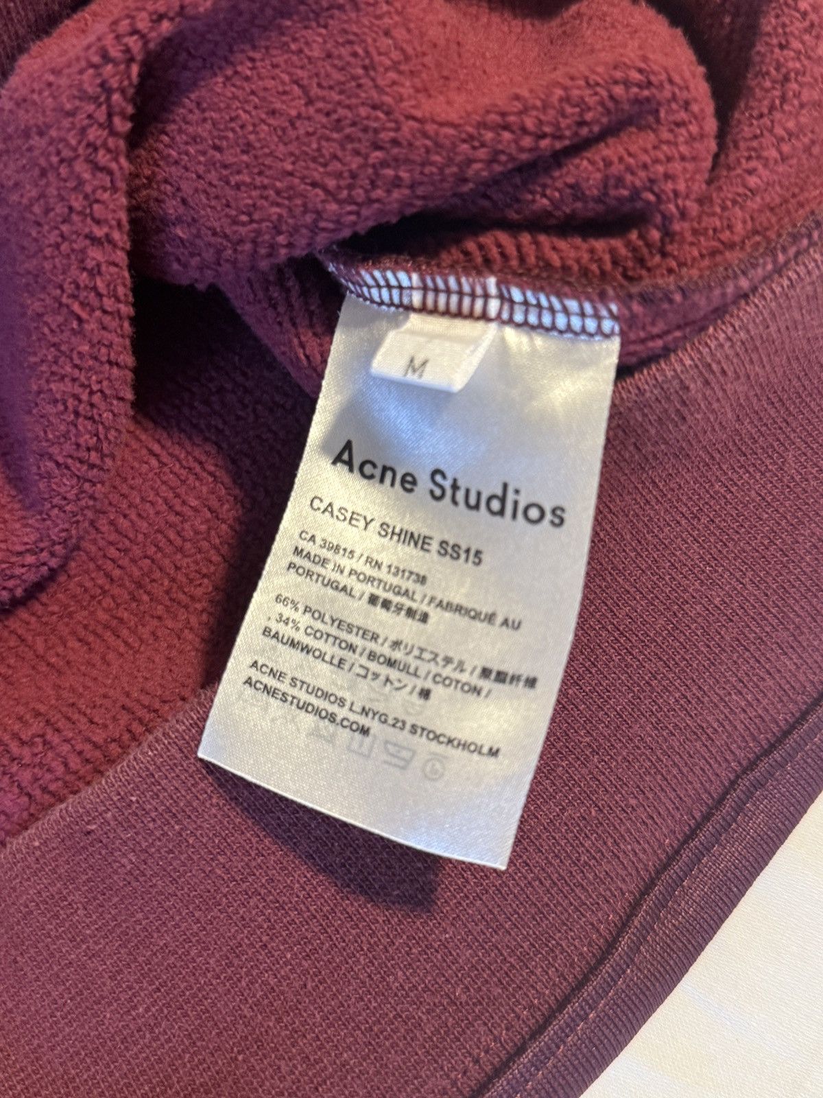 Acne Studios Acne Studios CASEY SHINE SS15 Size US M / EU 48-50 / 2 - 4 Thumbnail