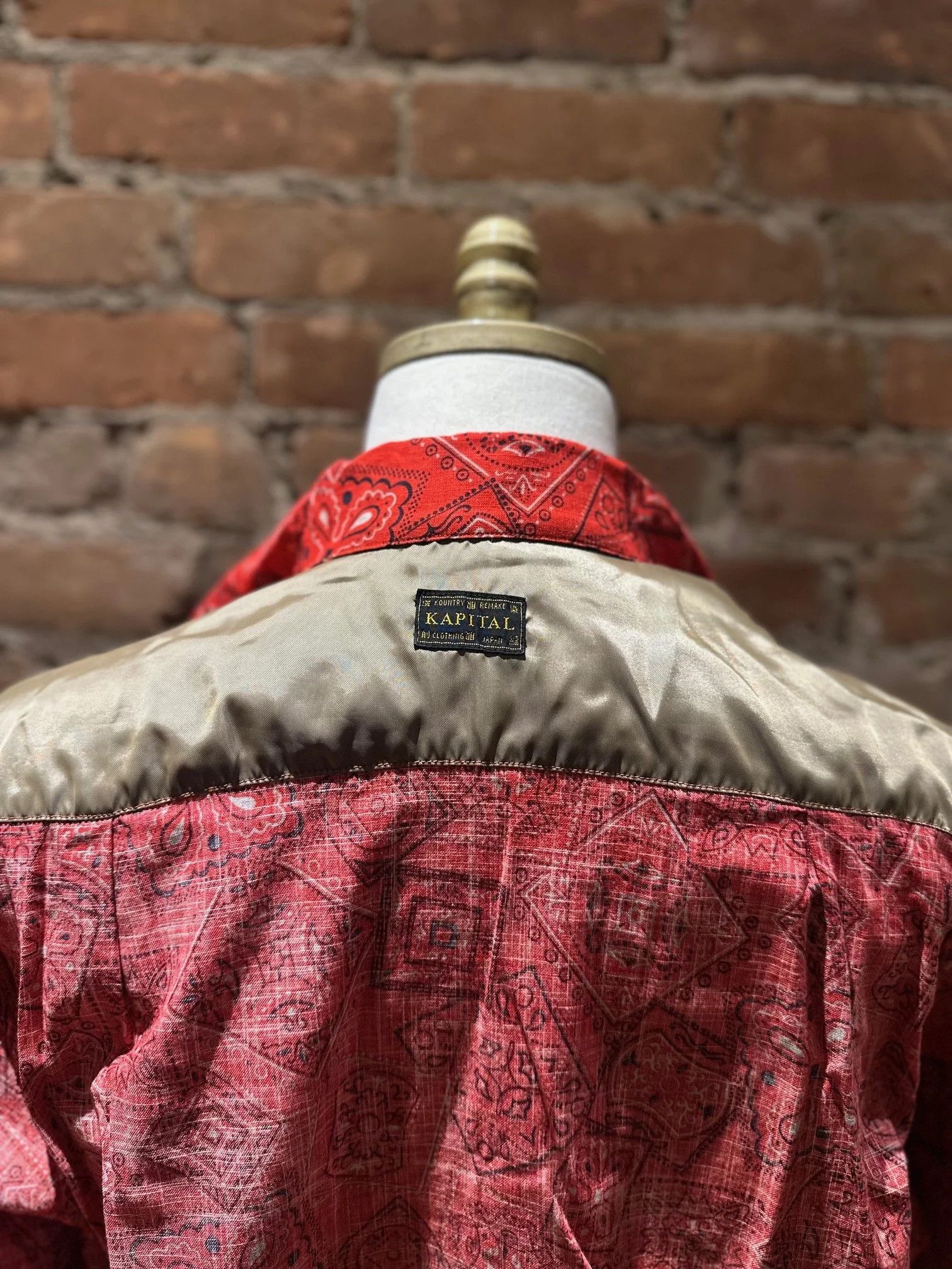 Kapital Kapital Red Bandana Print Western Shirt Size US M / EU 48-50 / 2 - 4 Thumbnail