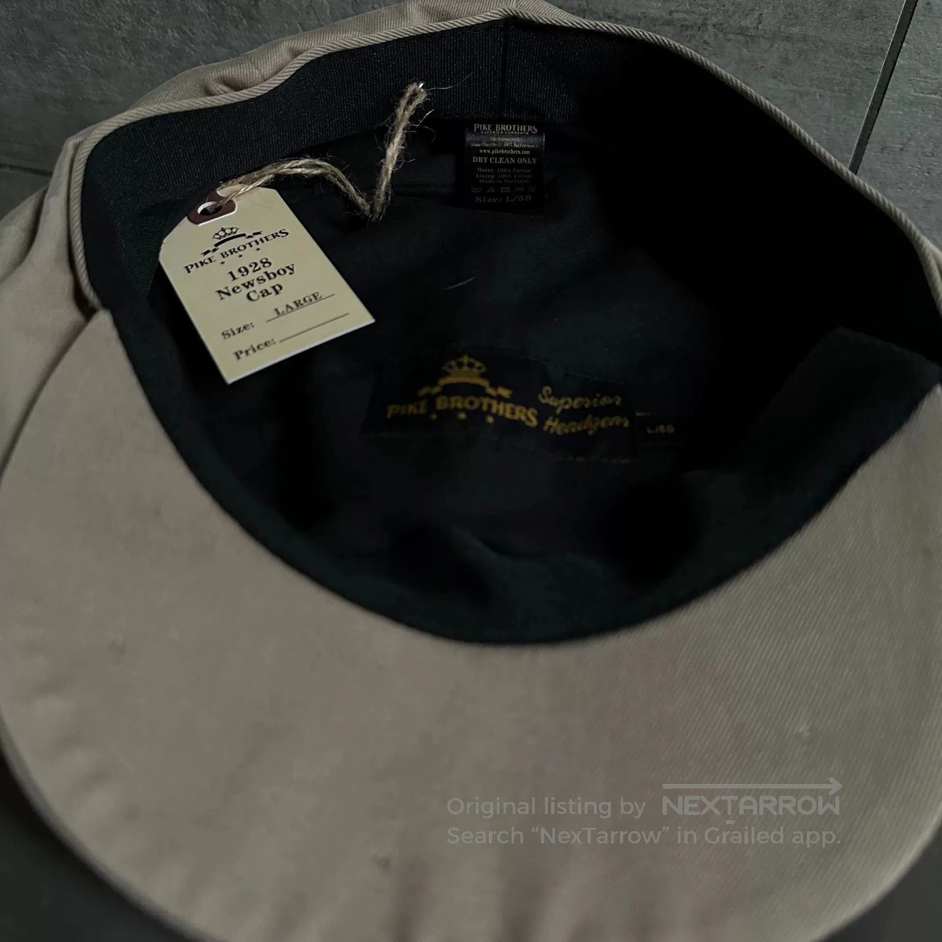 Pike Brothers PIKE BROTHERS 1928 Cotton Canvas Newsboy Cap. Size ONE SIZE - 6 Thumbnail