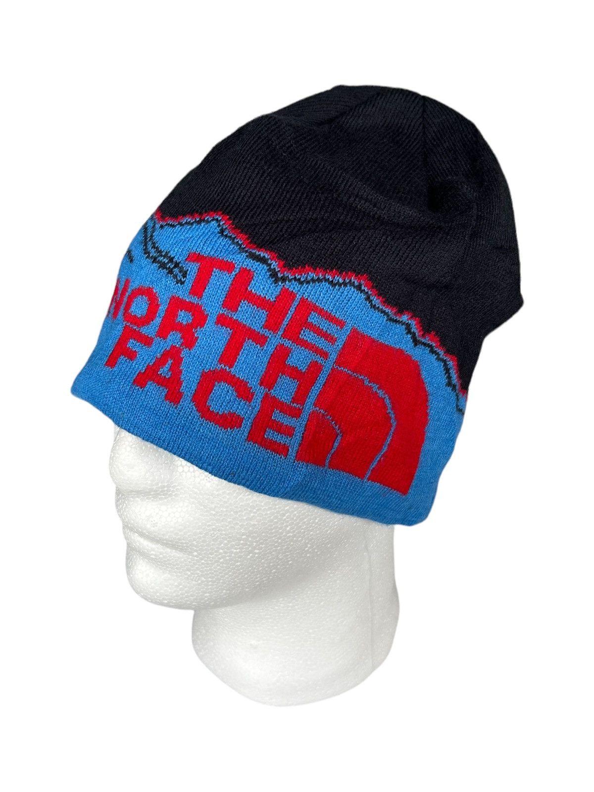 The North Face Big Logo Rare Design Beanie Hats Snowcap💥
