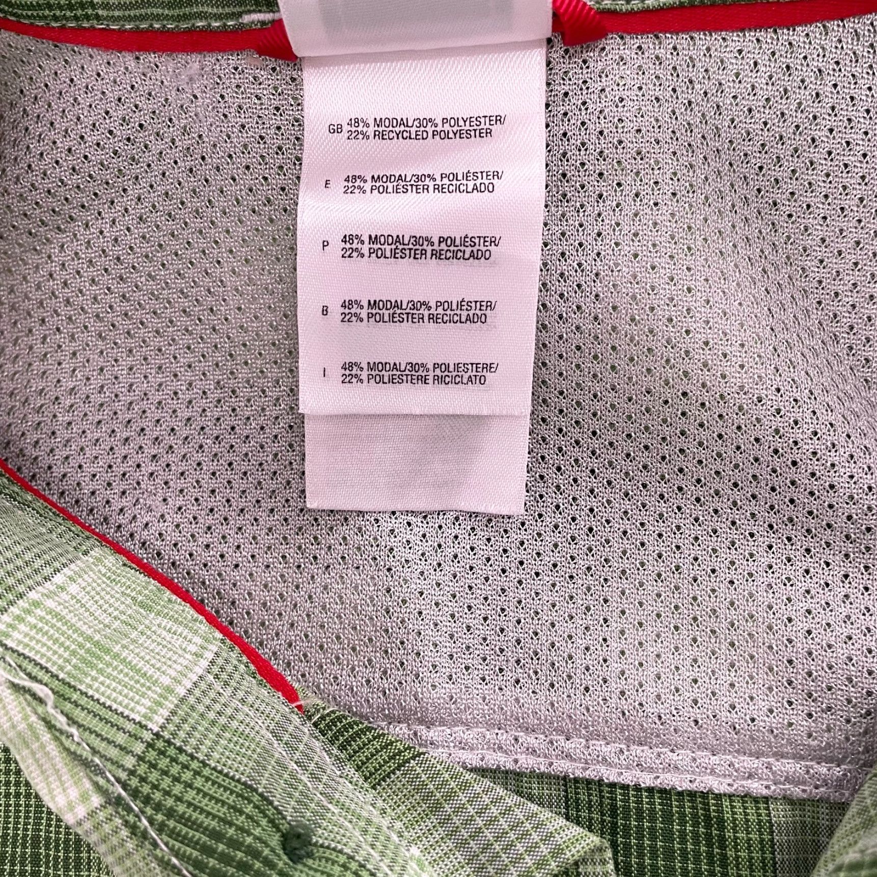 The North Face The North Face Button-Up The North Face Shirt Men Plaid Button Up Casual Short Sleeve Outdoor Logo Pockets Green Medium Adult Size US M / EU 48-50 / 2 - 4 Thumbnail
