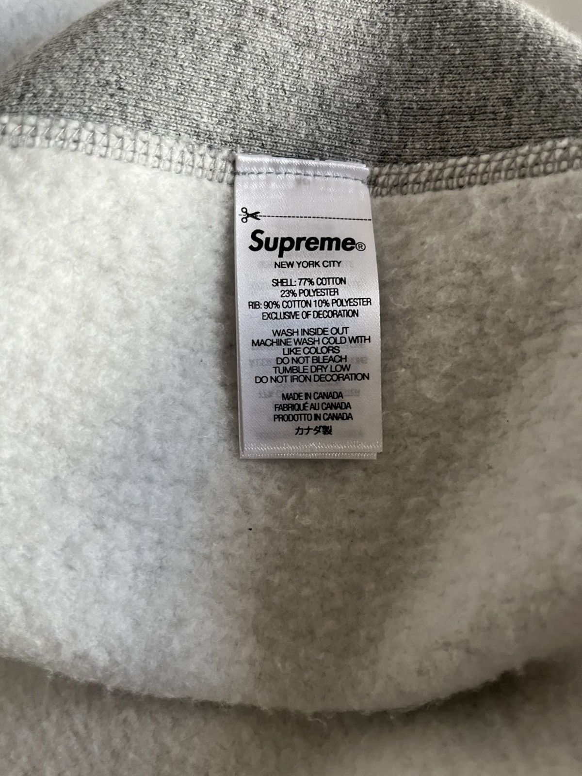 Supreme Supreme Box Logo (FW24) Heather Grey Size US M / EU 48-50 / 2 - 7 Thumbnail