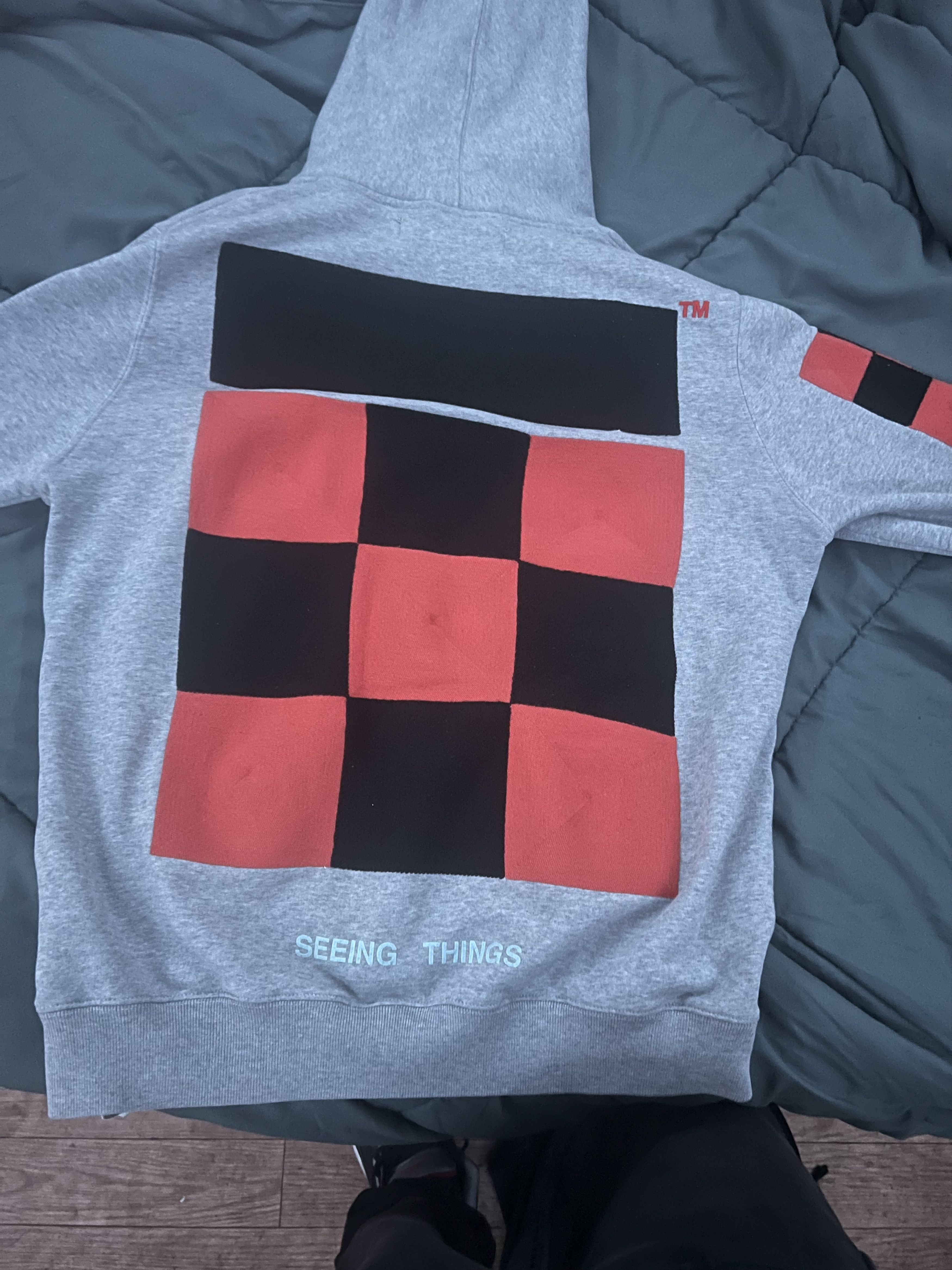 Off-White Off-white FW20 Checkered Size US S / EU 44-46 / 1 - 1 Thumbnail