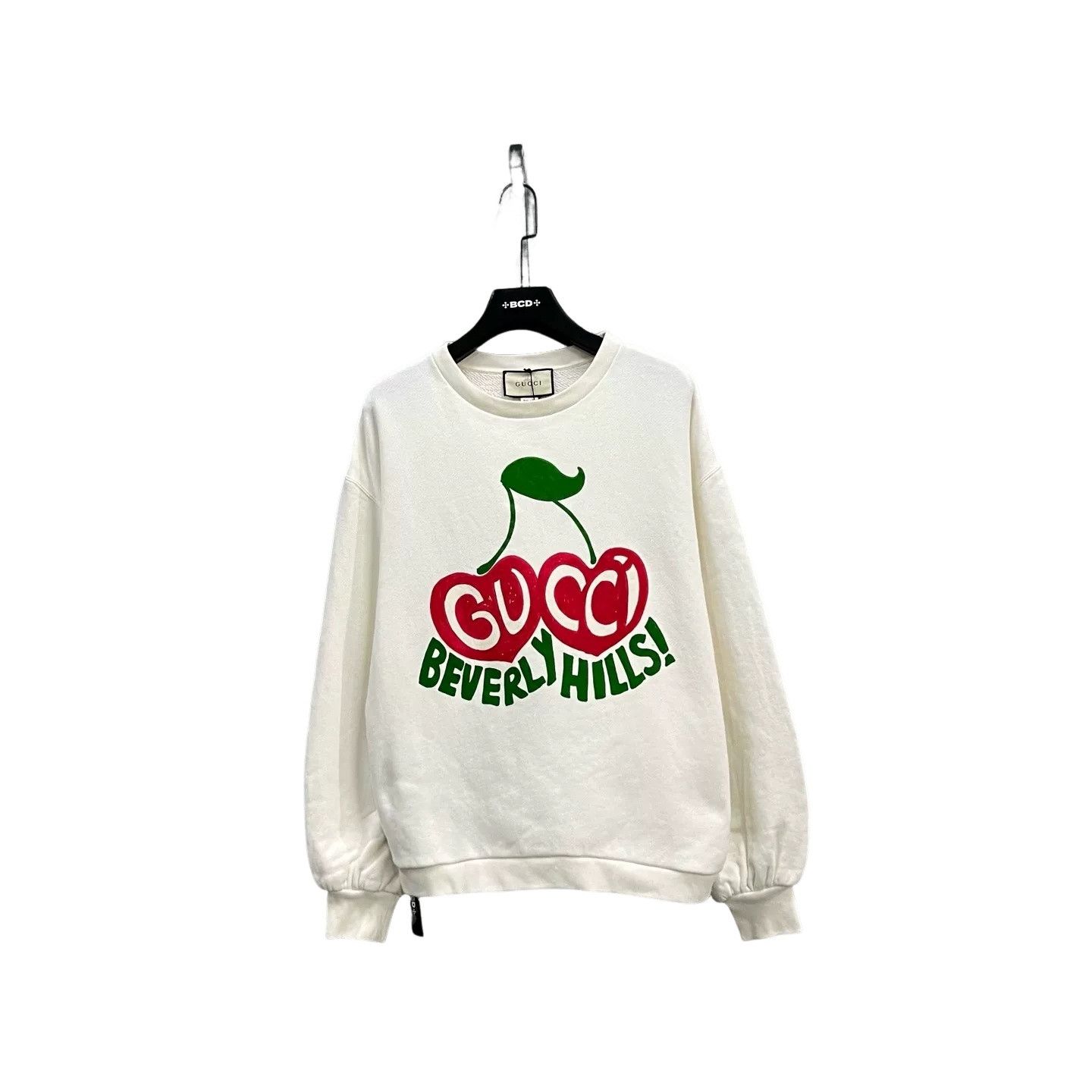 Gucci Gucci Cherry GG Beverly Hills Sweatshirt Size M Size US M / EU 48-50 / 2 - 1 Thumbnail