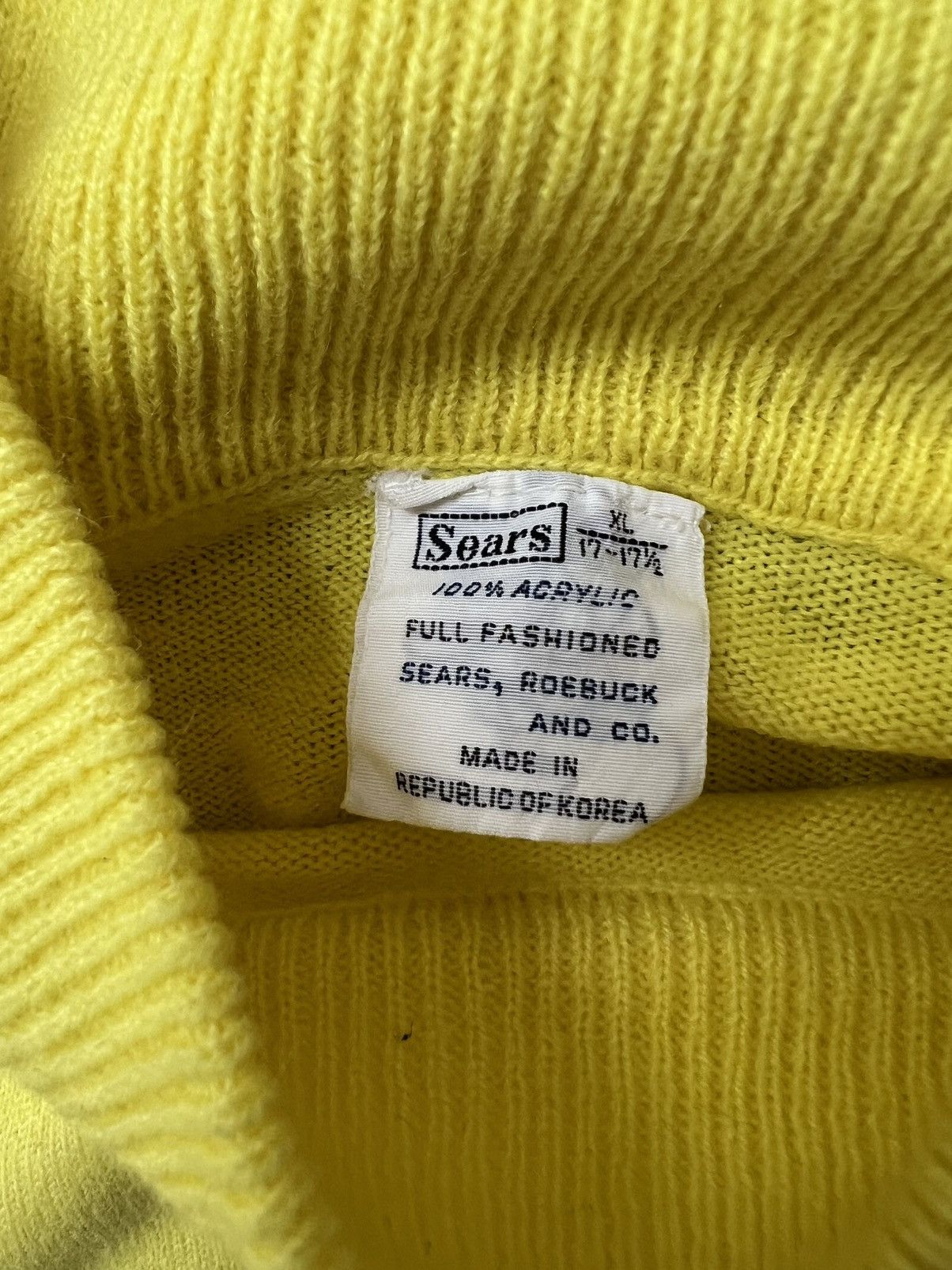 Sears True Vintage Sears Arcylic half sleeve knitwear sweater Size US S / EU 44-46 / 1 - 3 Thumbnail