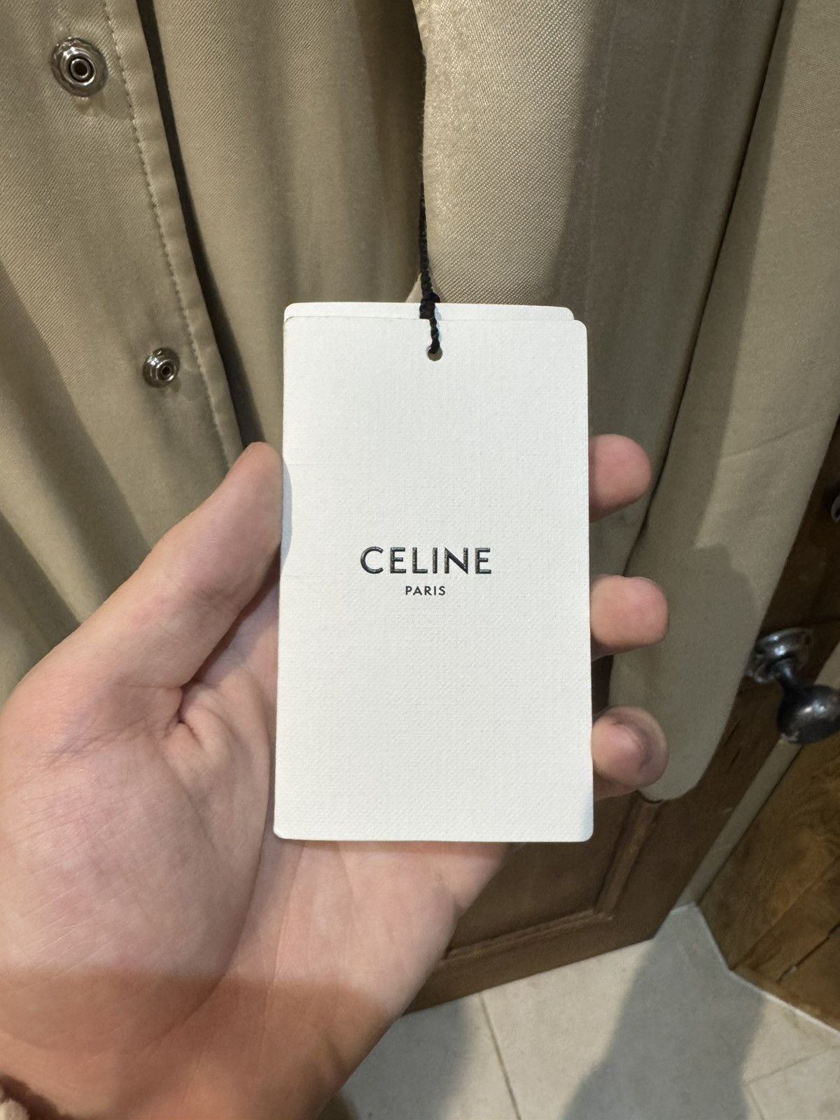 Celine CELINE SS/2020 “Nostlagia” Teddy Jacket Size US M / EU 48-50 / 2 - 5 Thumbnail
