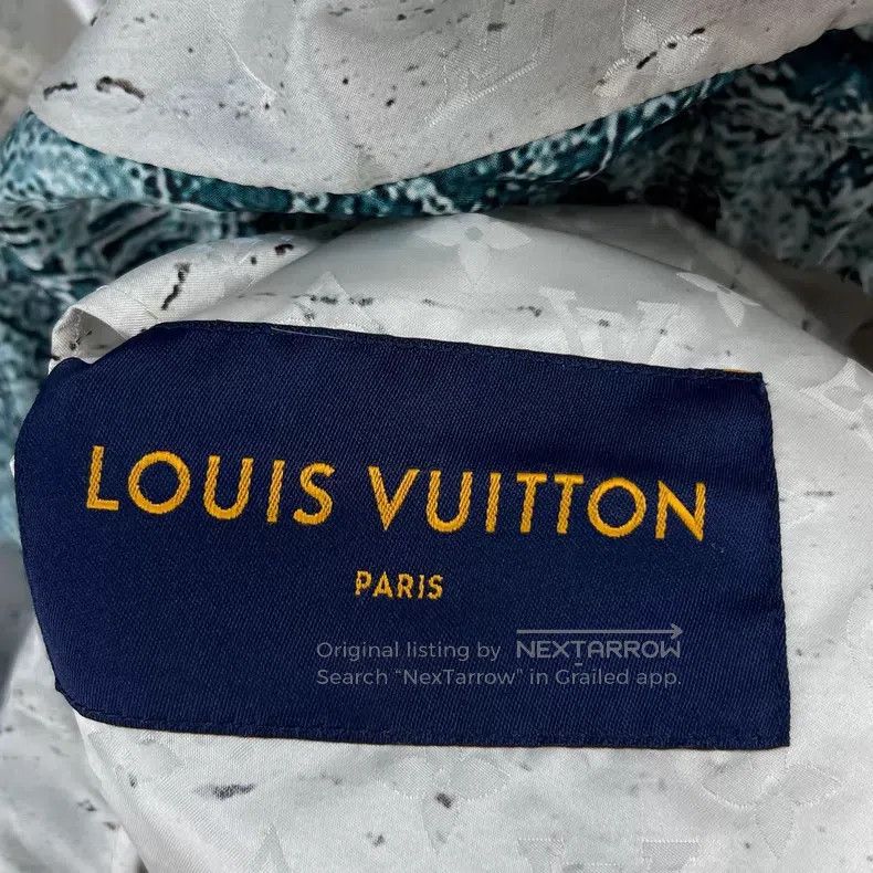 Louis Vuitton Louis Vuitton FW21 Marble Print Full Print Hooded Jacket Size US S / EU 44-46 / 1 - 4 Thumbnail