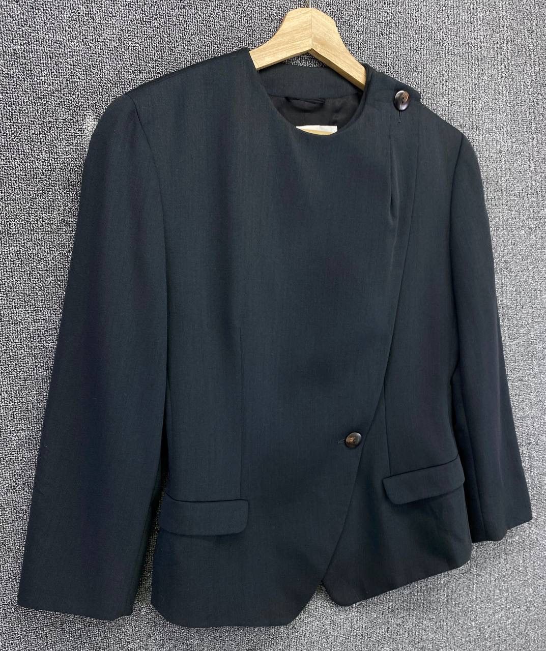 Vintage Vintage Federica Borello Wool Coat Cardigan Jacket Size S / US 4 / IT 40 - 2 Thumbnail