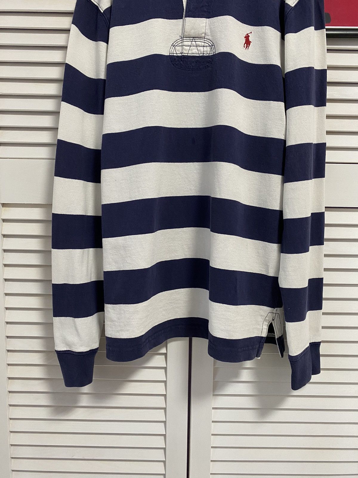 Polo Ralph Lauren × Ralph Lauren Vintage Shirt Long sleeve Polo Ralph Lauren Striped Zebra Size US M / EU 48-50 / 2 - 3 Thumbnail