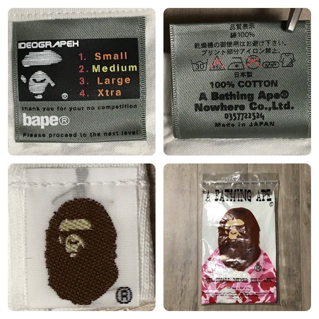 Bape × Kaws × Nigo BAPE × KAWS bendy ABC camo pink big head T-shirt APE NIGO Size US M / EU 48-50 / 2 - 7 Thumbnail