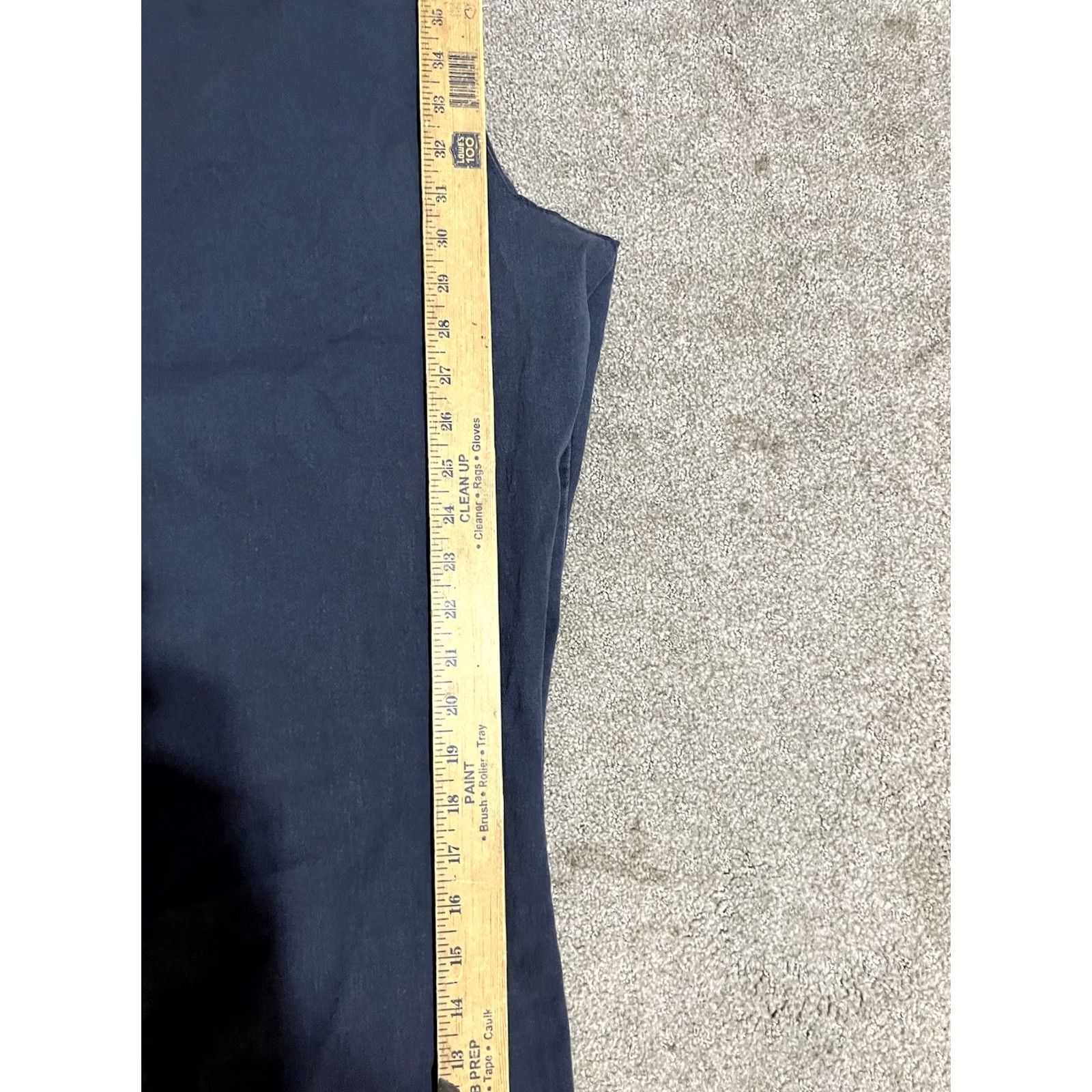 Old Navy Old Navy Pants Women's Size 16 Blue Denim Sweetheart Flat Front Straight Size 38" / US 16 / IT 52 - 6 Thumbnail