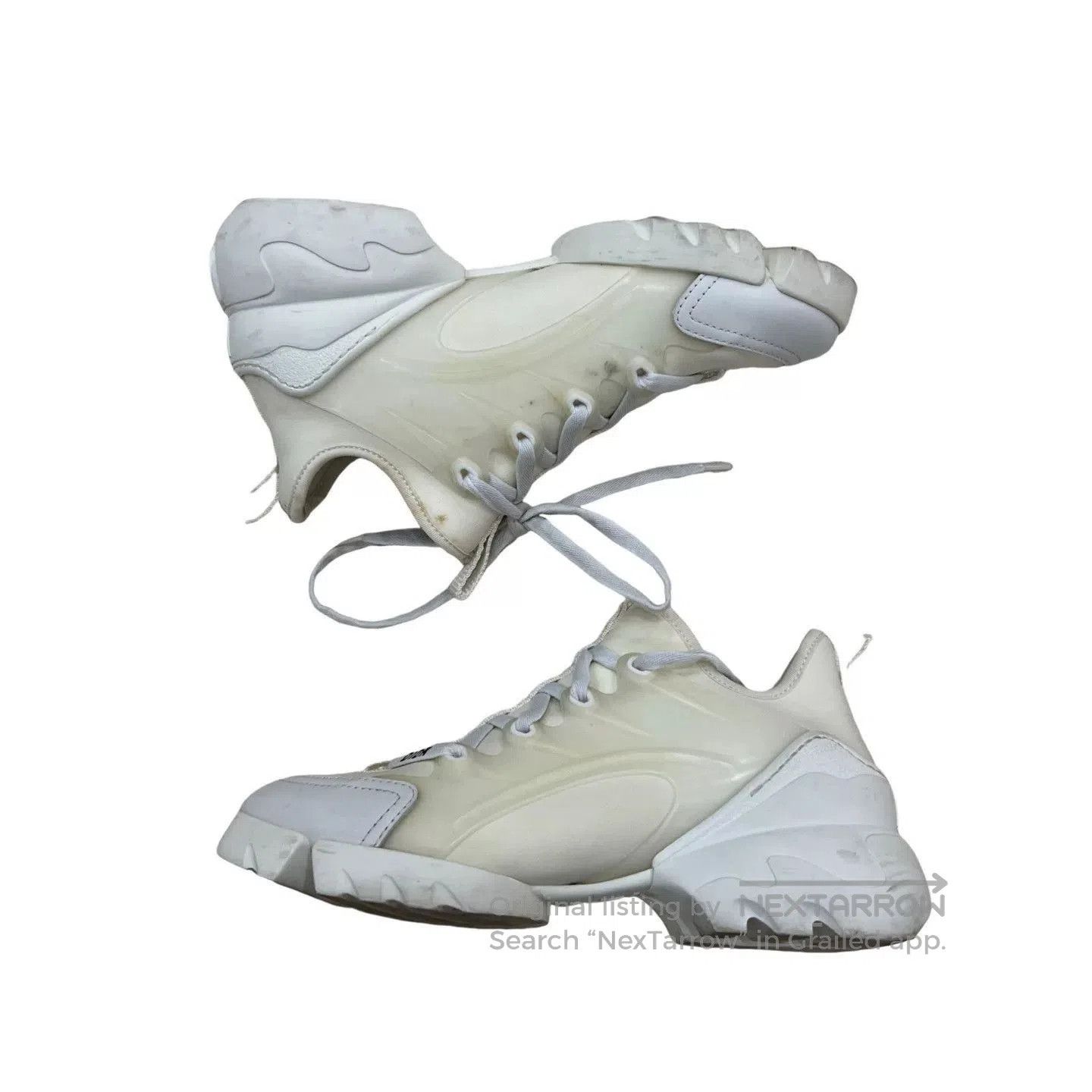 Dior Dior White Dad Shoes. Size US 4 / IT 34 - 4 Thumbnail