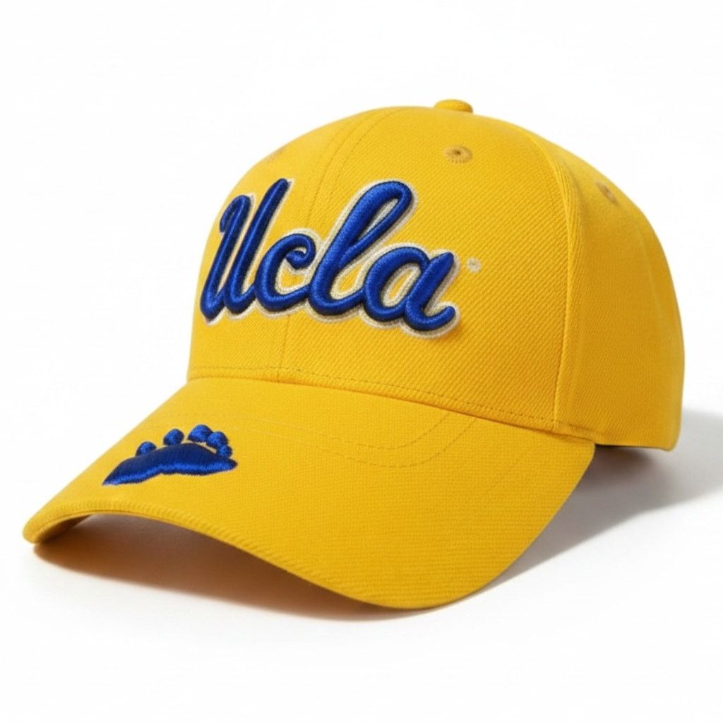 NCAA UCLA Bruins Mens Hat Cap Yellow One Size Adjustable NCAA Size ONE SIZE - 1 Thumbnail