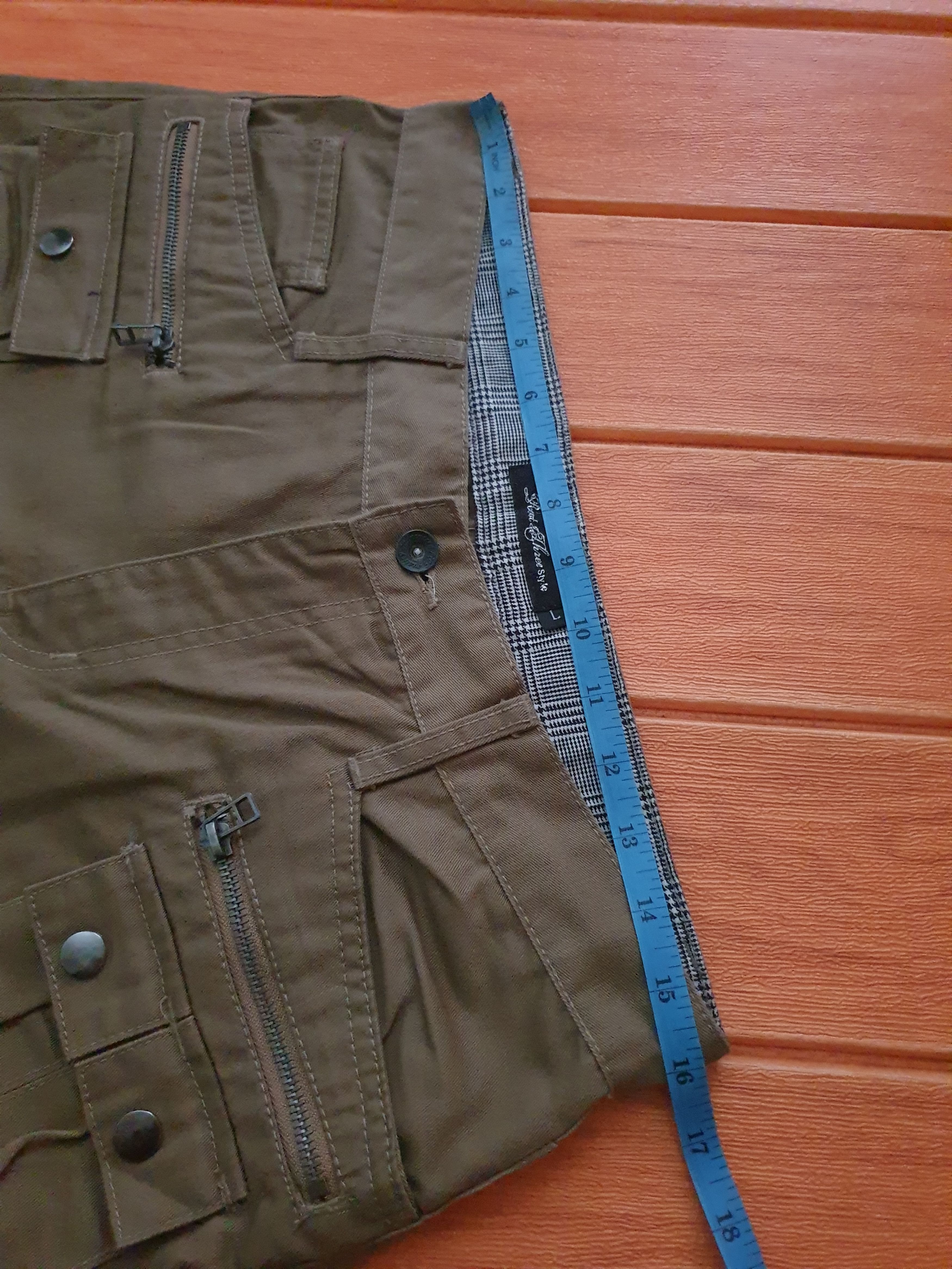 Japanese Brand 💥Japanese style Multipocket brown colour pant Size US 32 / EU 48 - 9 Thumbnail