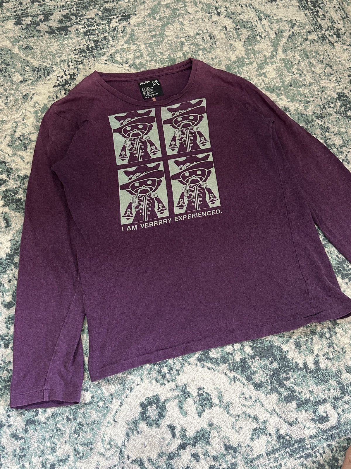 PPFM PPFM Japan Purple Photo Tees L/S Shirt Size US M / EU 48-50 / 2 - 3 Thumbnail
