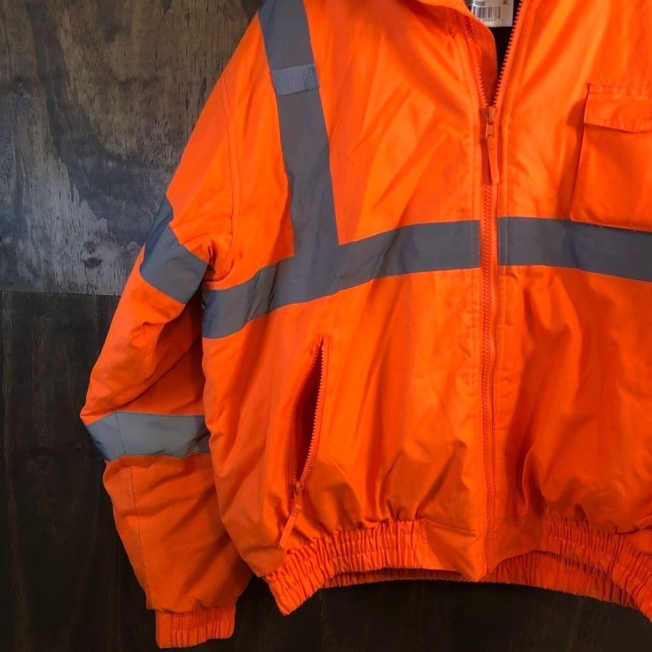Weatherproof Radians Mens Jacket Bomber XL Orange Weather Proof Workwear XL Size US XL / EU 56 / 4 - 3 Thumbnail