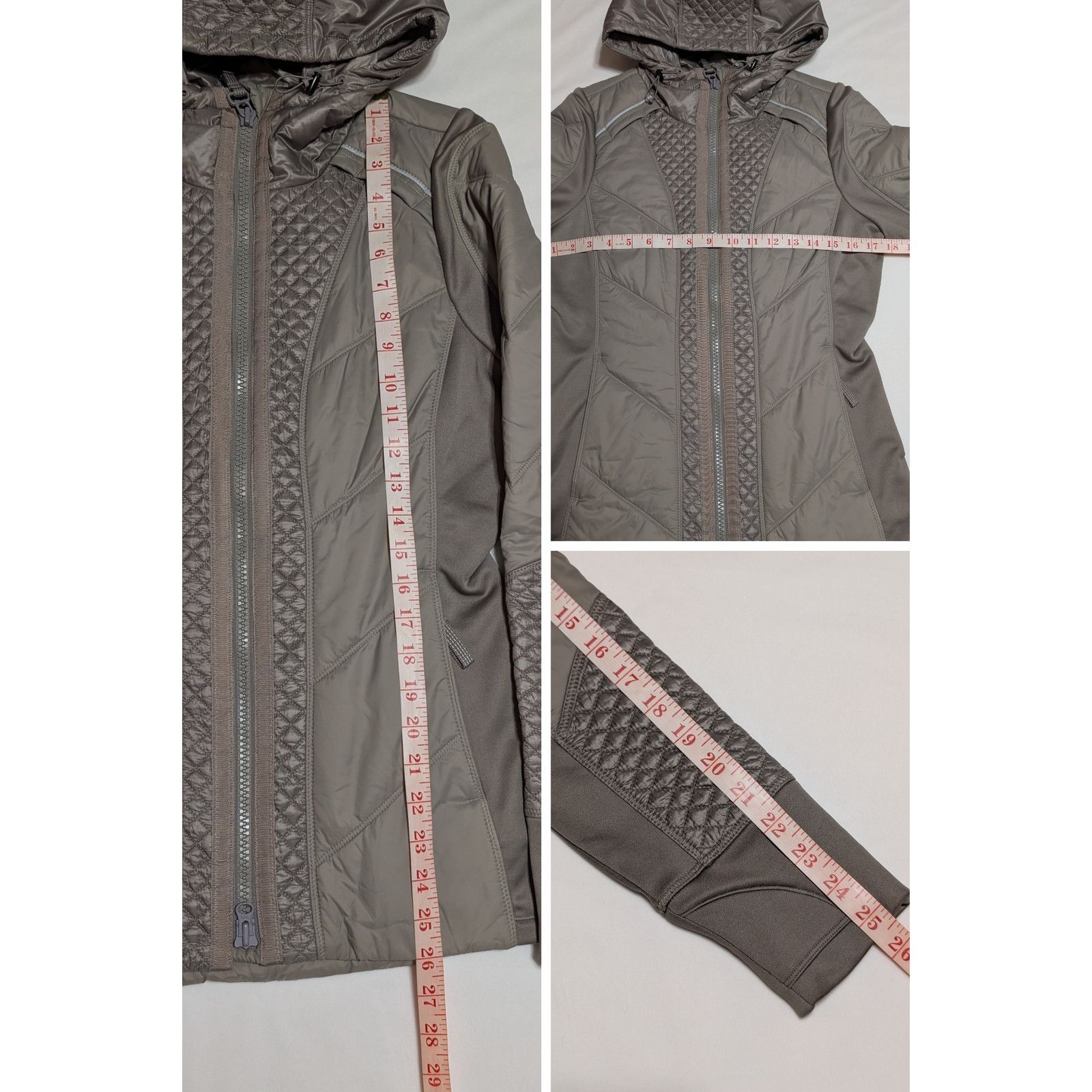 Athleta Athleta Tan Rock Ridge Primaloft Quilted zip Close Jacket SP Size S / US 4 / IT 40 - 8 Thumbnail