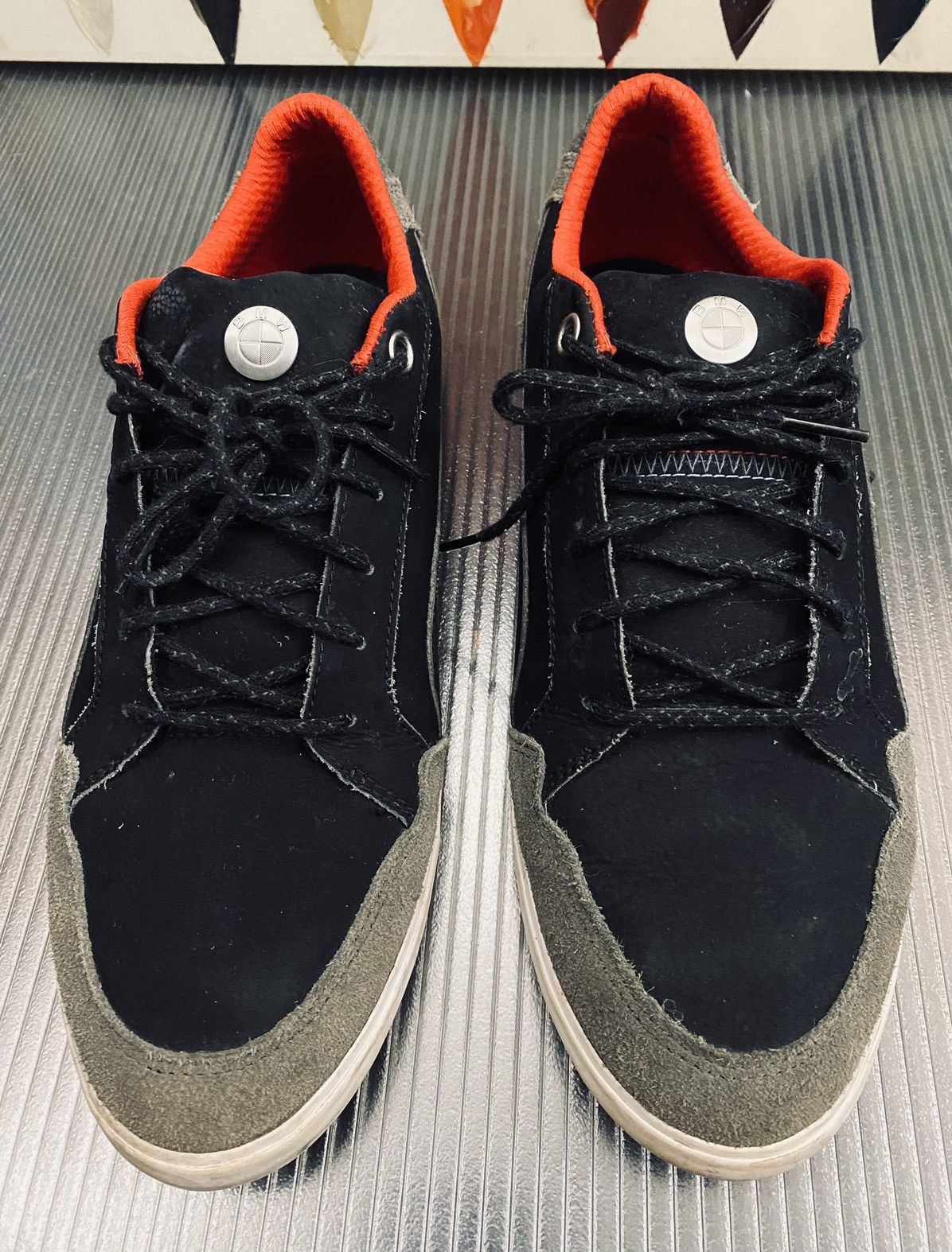BMW BMW x Puma M Motorsport Suede Men's Retro Sneaker Nero 11 US Size US 11 / EU 44 - 1 Thumbnail