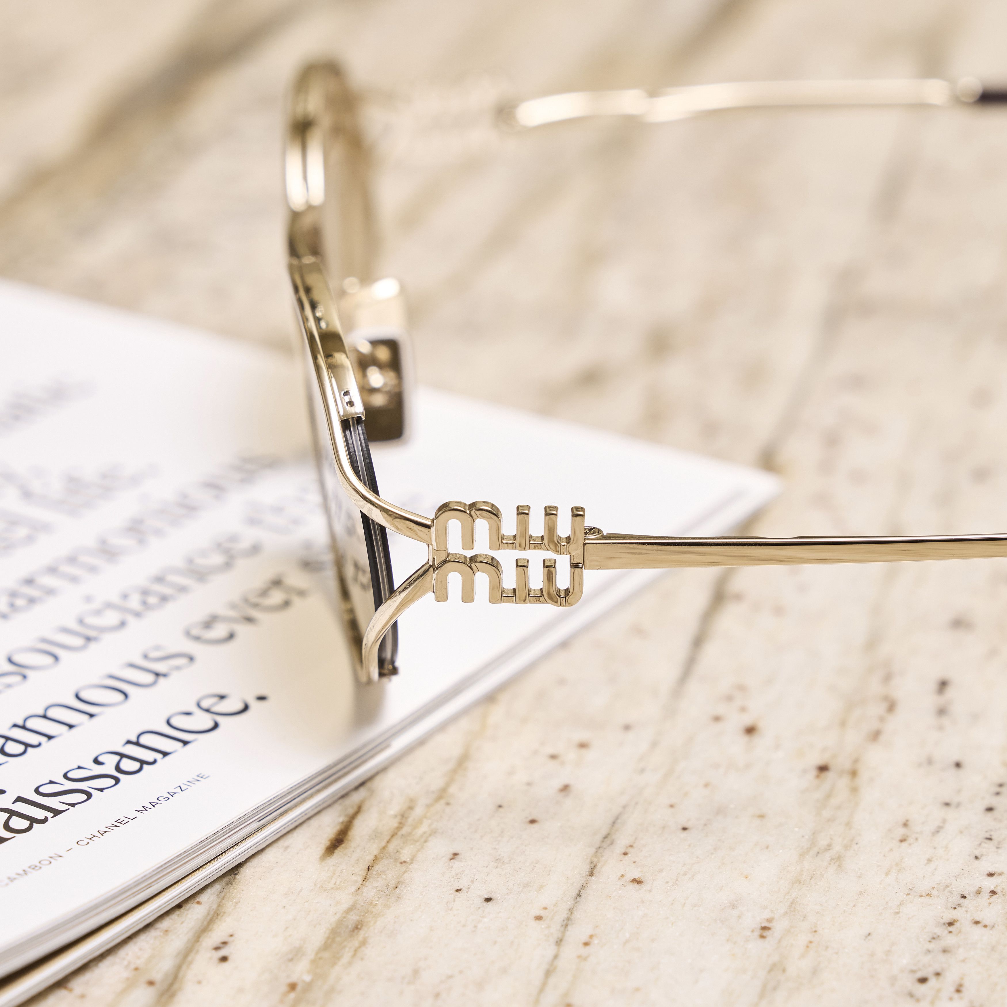 Miu Miu MIU MIU 52Y 5AK06S SUNGLASSES Size ONE SIZE - 4 Thumbnail
