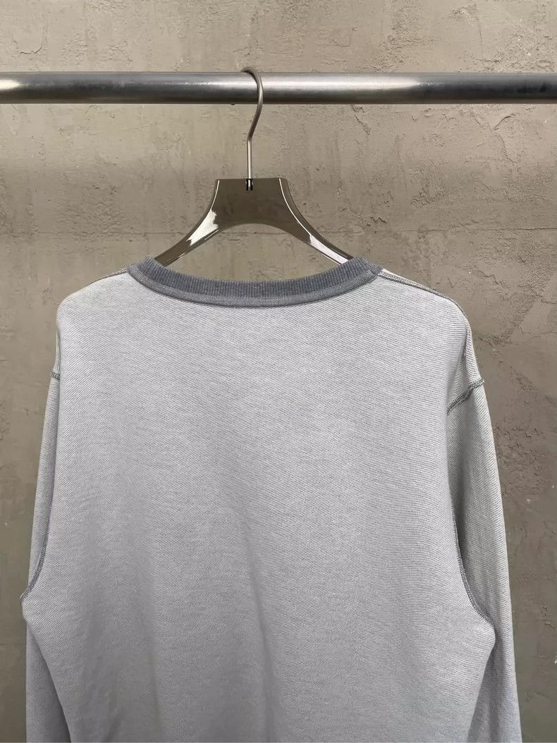 Loewe LOEWE Gray reverse embroidered Logo round neck sweater Size M / US 6-8 / IT 42-44 - 2 Thumbnail