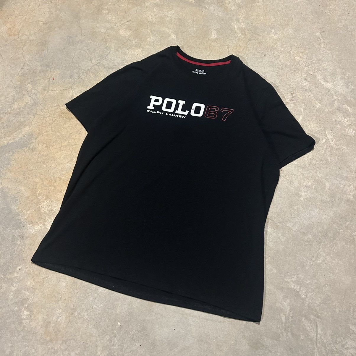 Polo Ralph Lauren × Vintage Essential Polo Ralph Lauren Polo 67 Logo Graphic Tee Size US L / EU 52-54 / 3 - 2 Thumbnail