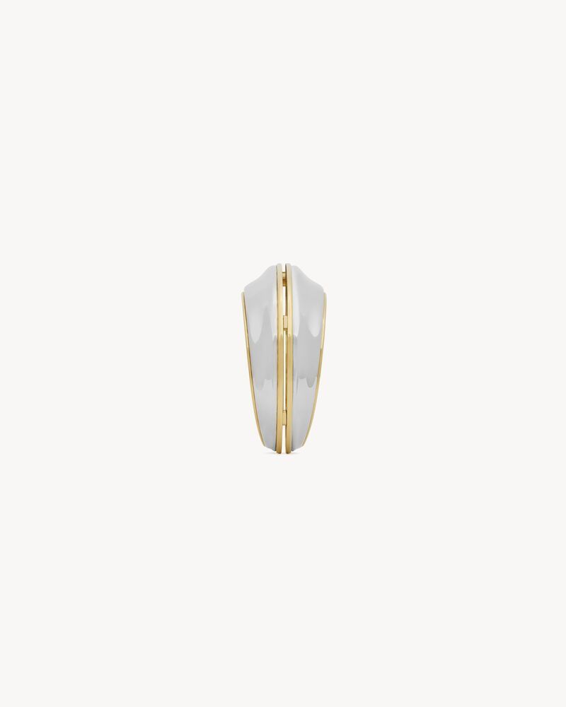 Saint Laurent Paris o1s1wg110126 788127 Size: OS / Split Dome Cuff Bracelet Size ONE SIZE - 3 Thumbnail