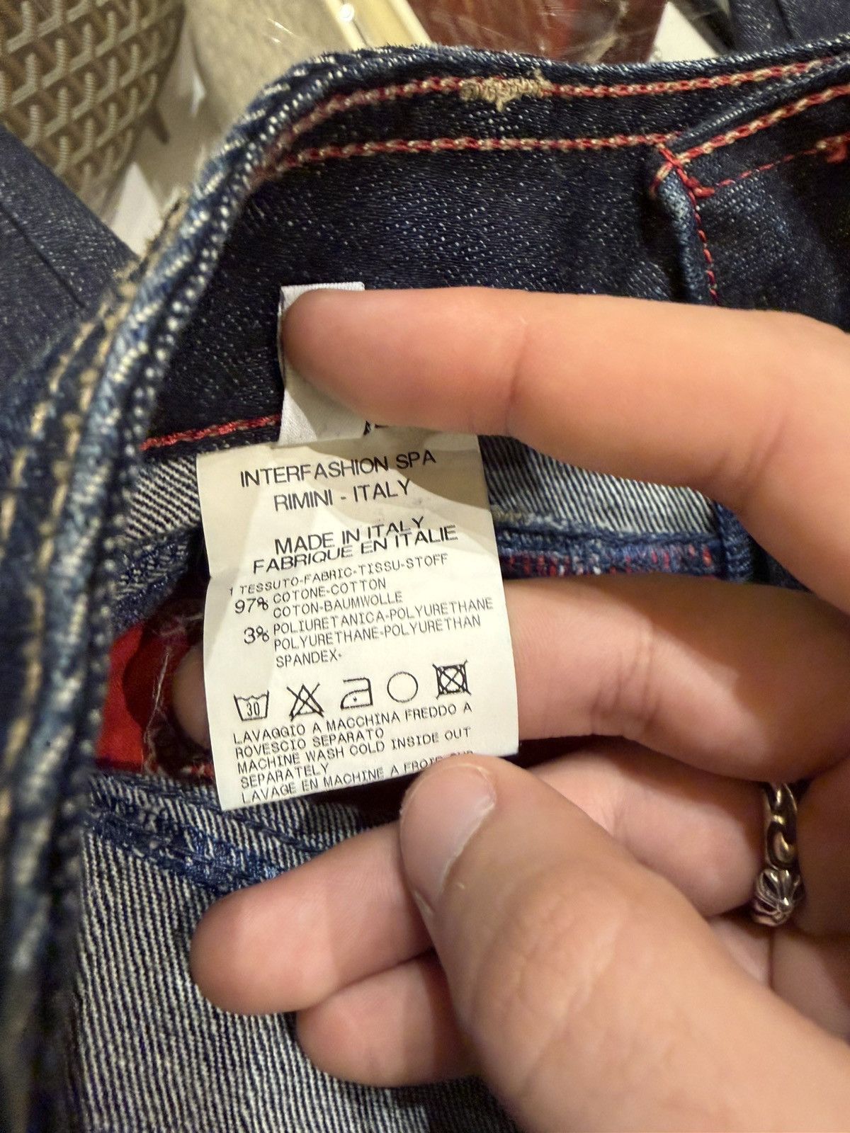 Marithe + Francois Girbaud Marithe Francois Girbaud M Patch Denim Jeans Size 26" / US 2 / IT 38 - 5 Thumbnail