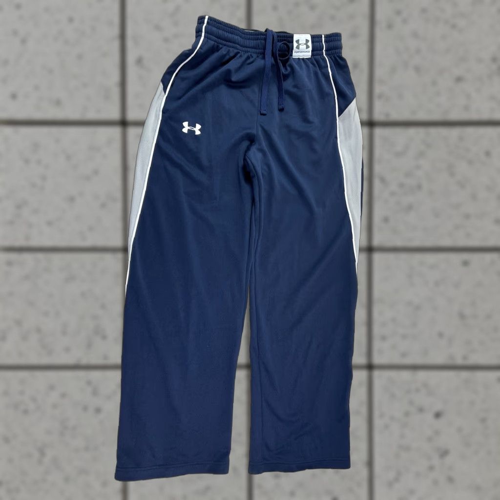 Under Armour Under Armour Sweatpants Blue Athletic Drawstring Pocket Mens Small Size US 29 - 1 Thumbnail