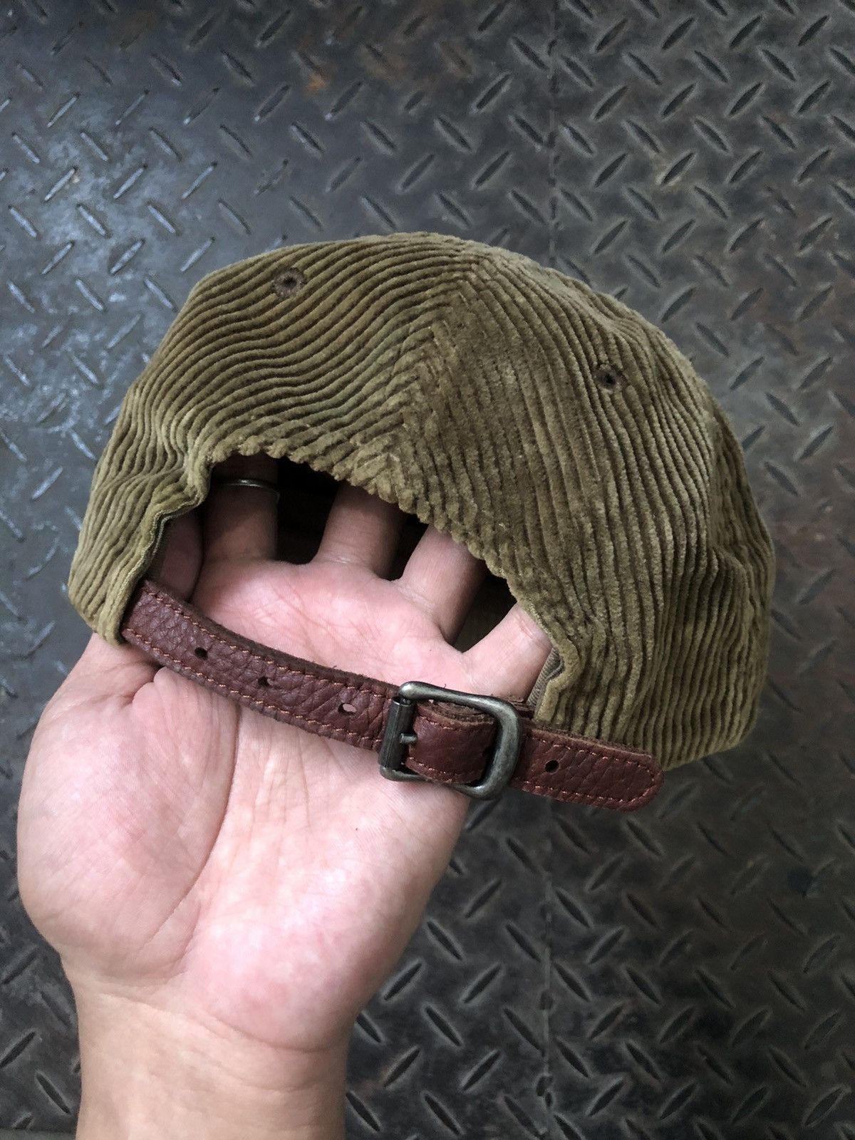 Polo Ralph Lauren Rare Vintage Polo Ralph Lauren Corduroy Hat Size ONE SIZE - 4 Thumbnail