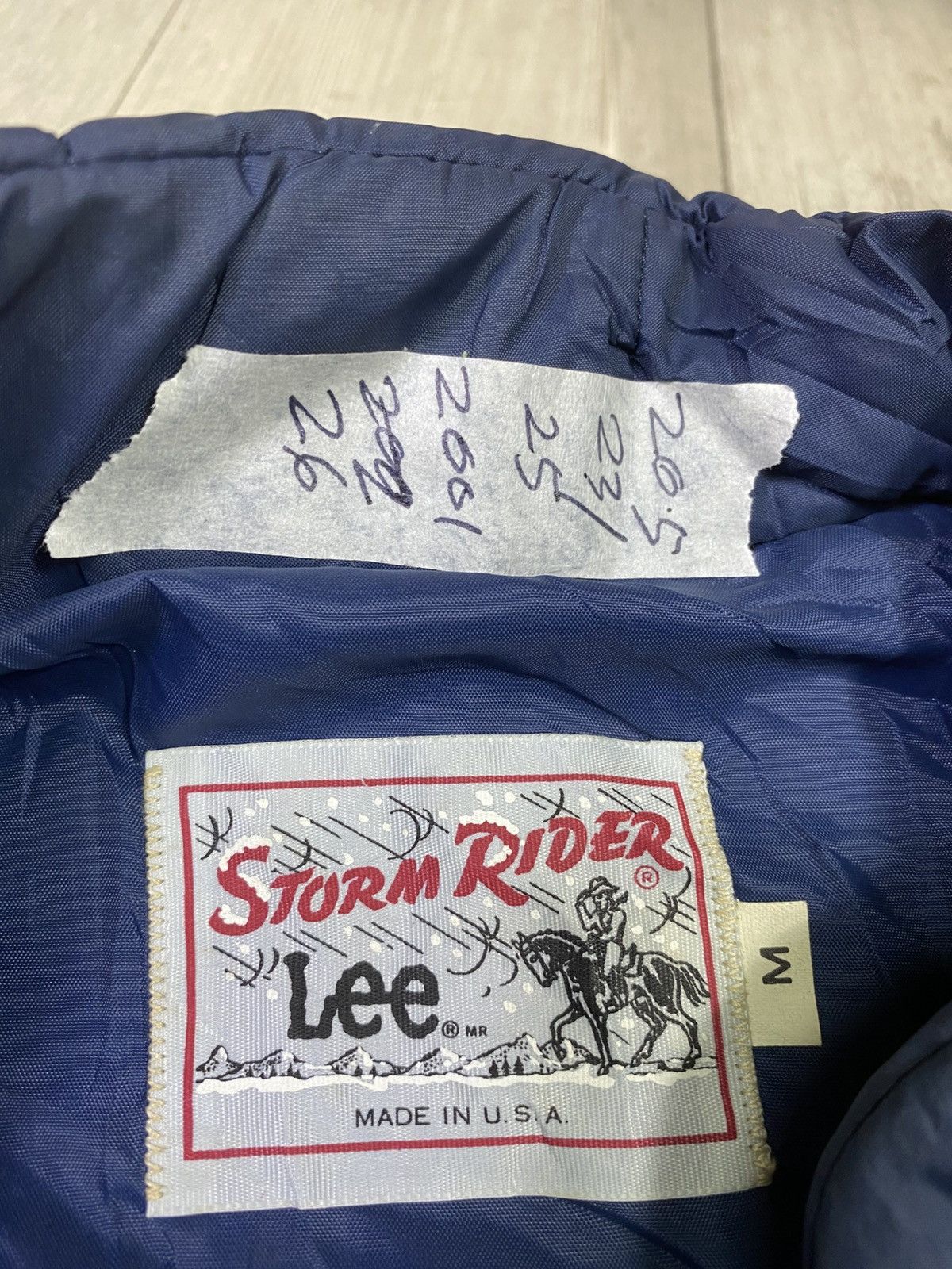 Lee Vintage storm rider lee vest Classic size m Size 40L - 6 Thumbnail