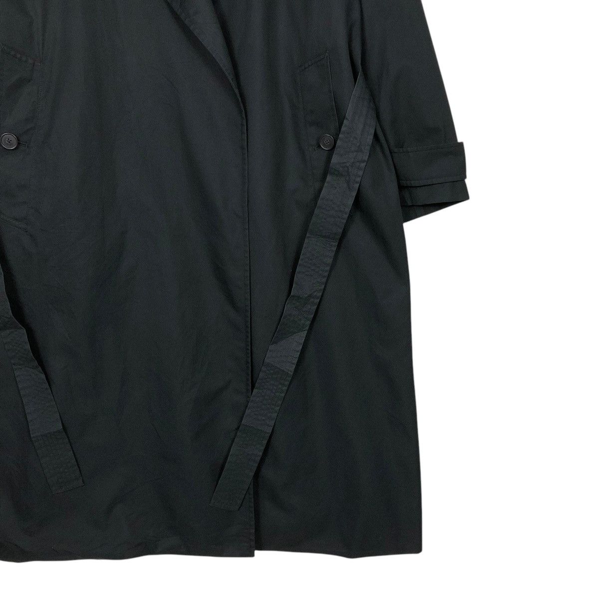 Japanese Brand 🔥RICH BLACK ICONIC LONG JACKET UNIQLO UNDERCOVER Size US XL / EU 56 / 4 - 7 Thumbnail